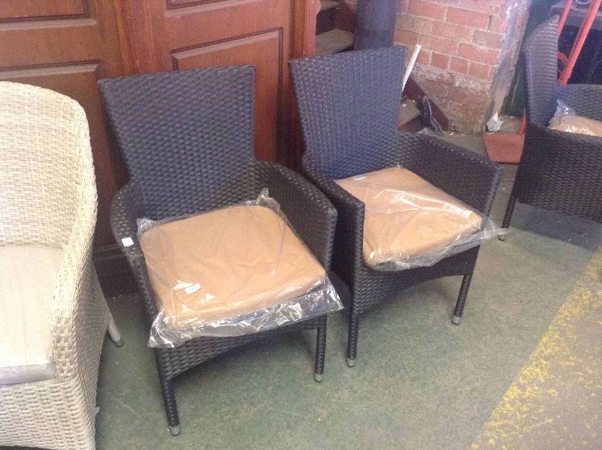 Sol 72 Outdoor,Stacking Chairs (set of 2) RRP -£129.99 (21766/13 -)