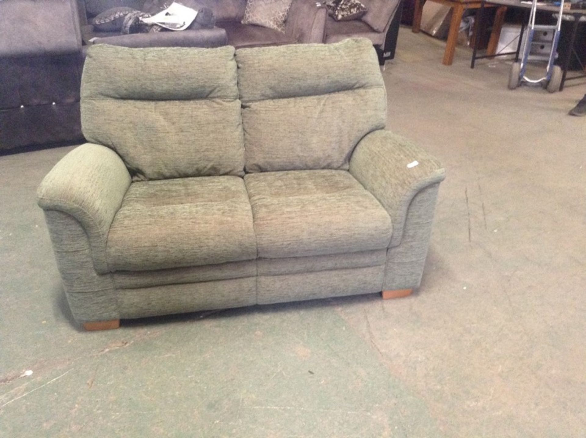 GREEN HIGH BACK 2 SEATER TR002149 W00874390