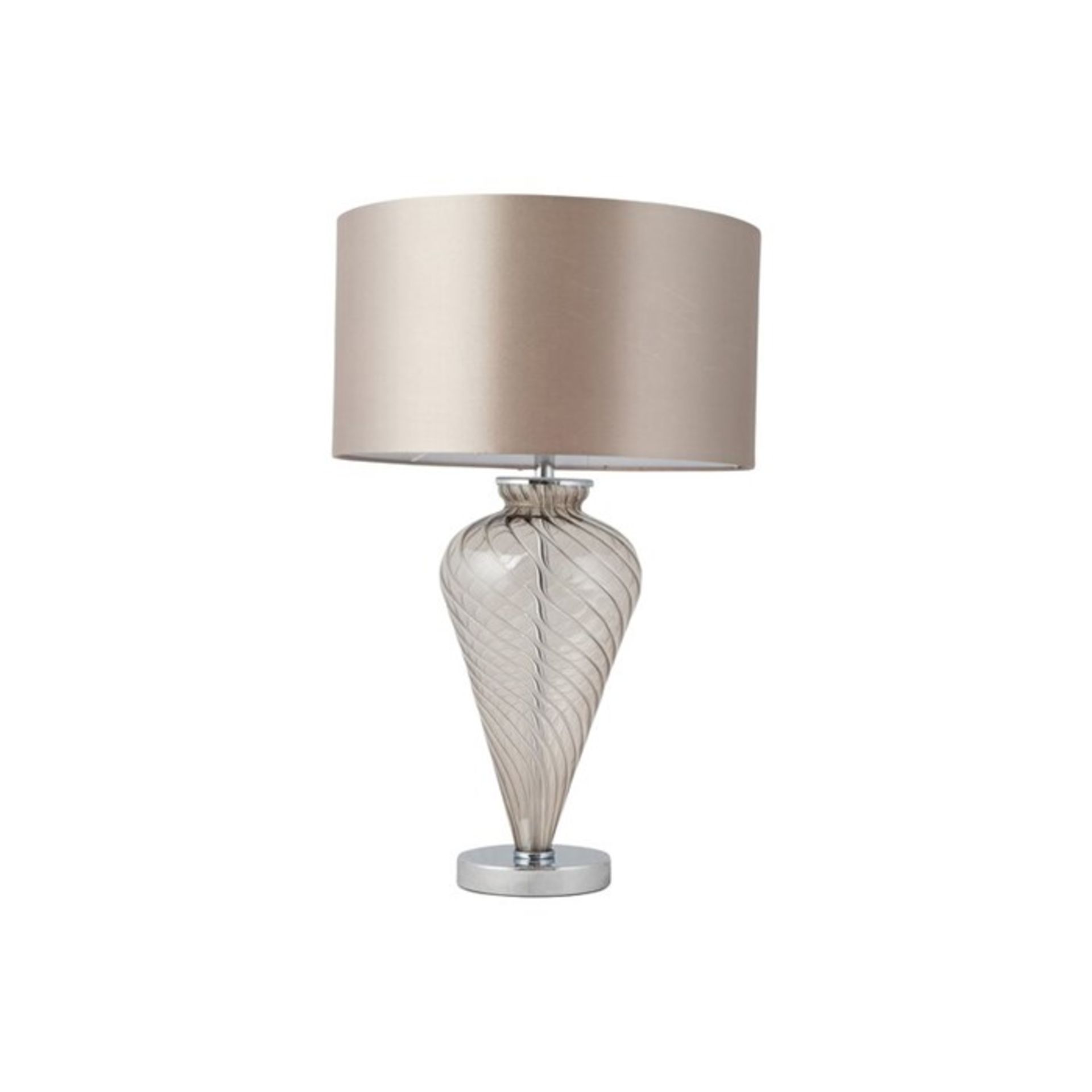 Marlow Home Co., Zeller Classic Glass 53cm Table Lamp - RRP £39.99 (FTCL1115 - 21356/10) 1E