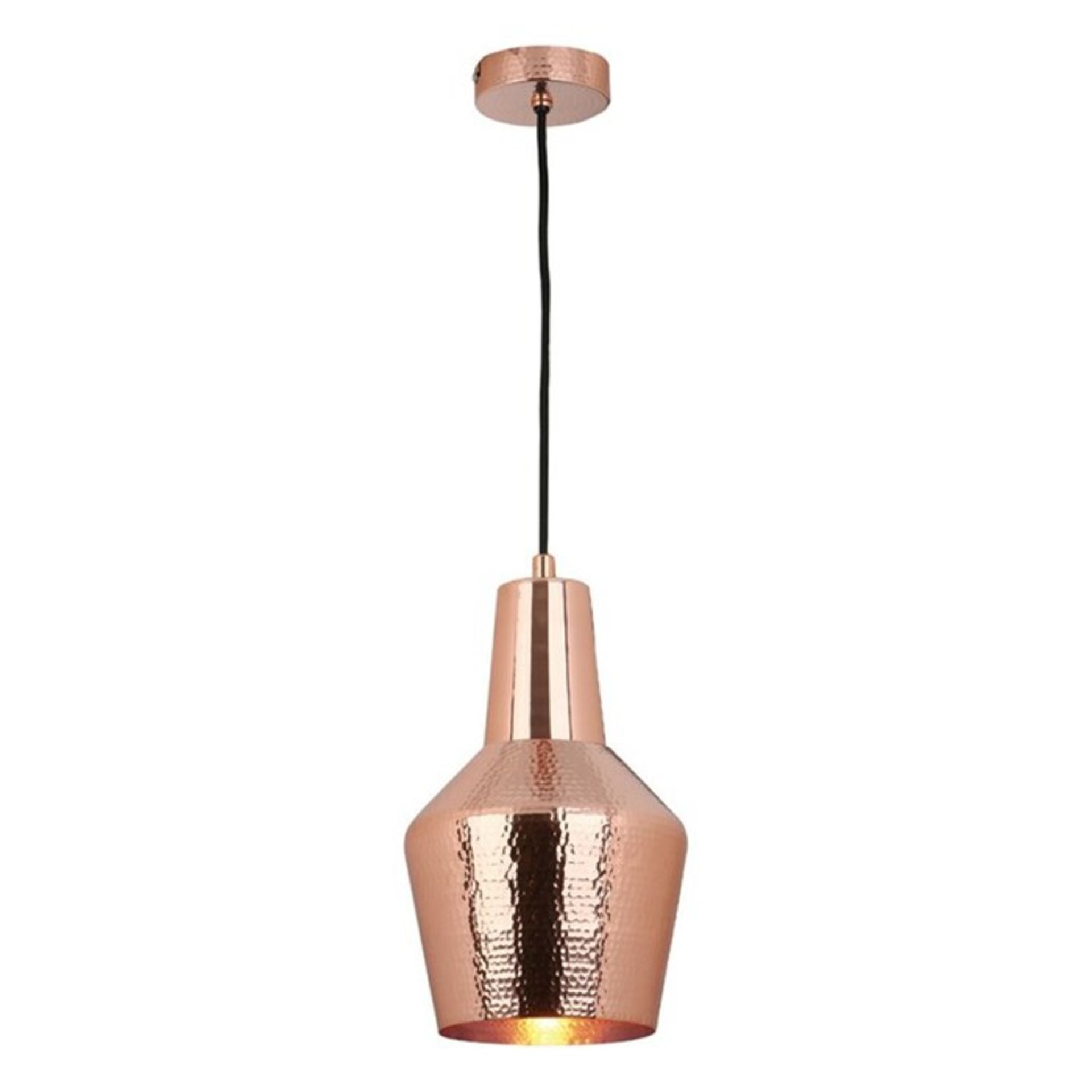 World Menagerie, Fredela 1-Light Bell Pendant (COPPER) - RRP £69.99 (DLI8250 - 16033/18) 7I