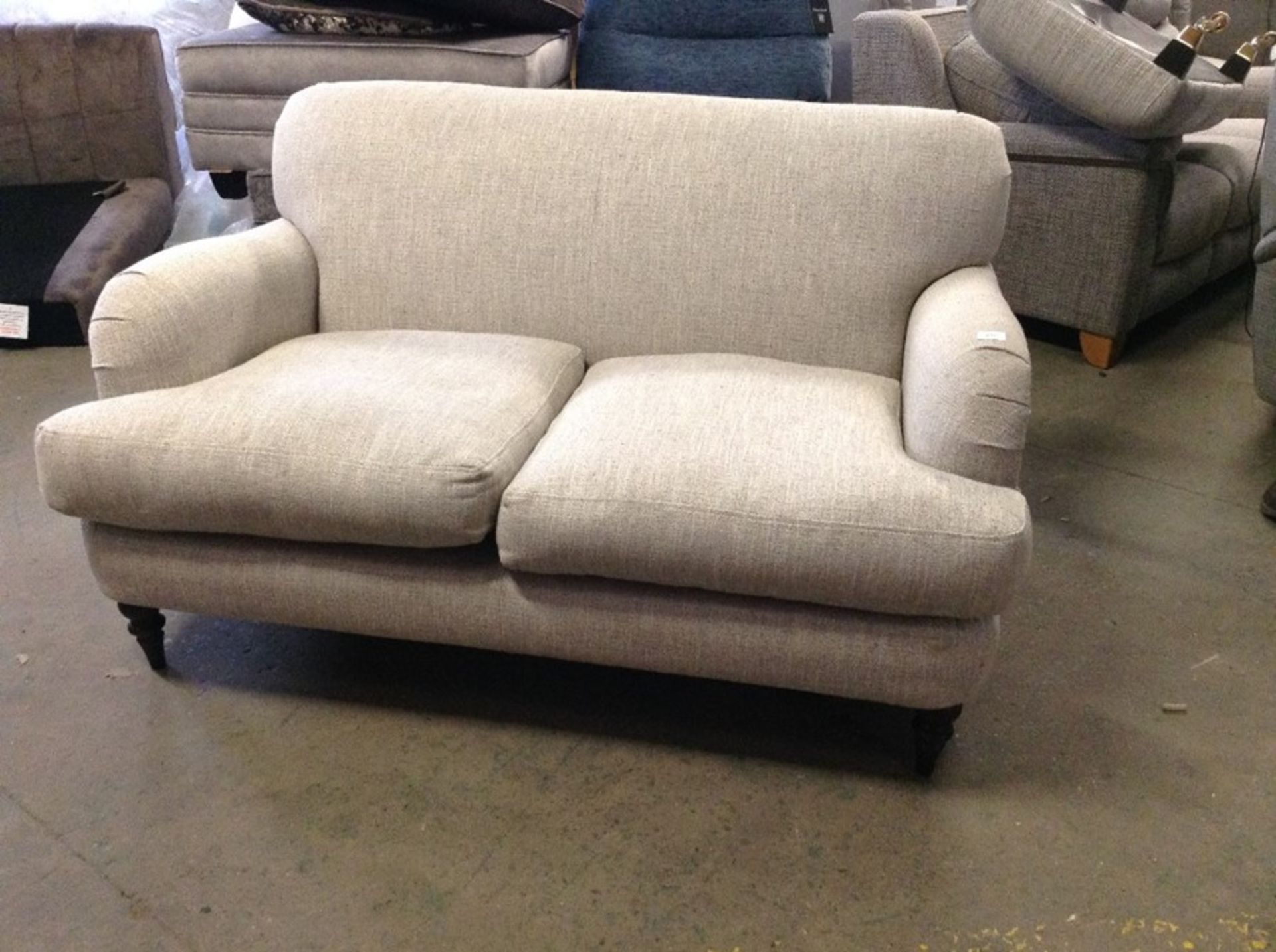 LIGHT GREY FABRIC 2 SEATER W00865613