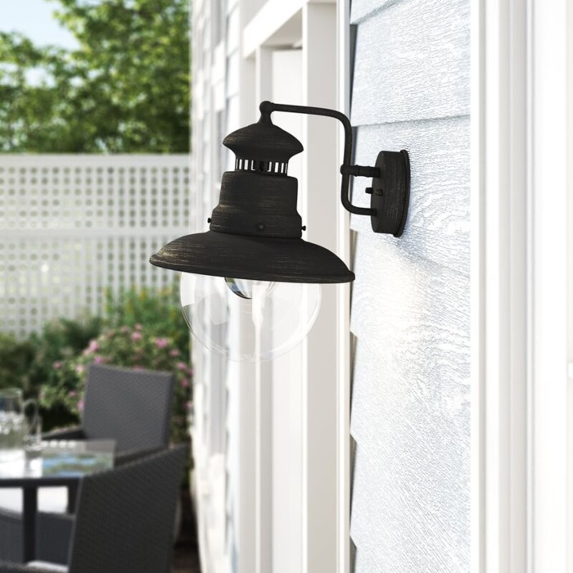 Brilliant, Artu 1 Light Outdoor Wall Light - RRP £41.99 (RLL1269 - 9773/30) 5D