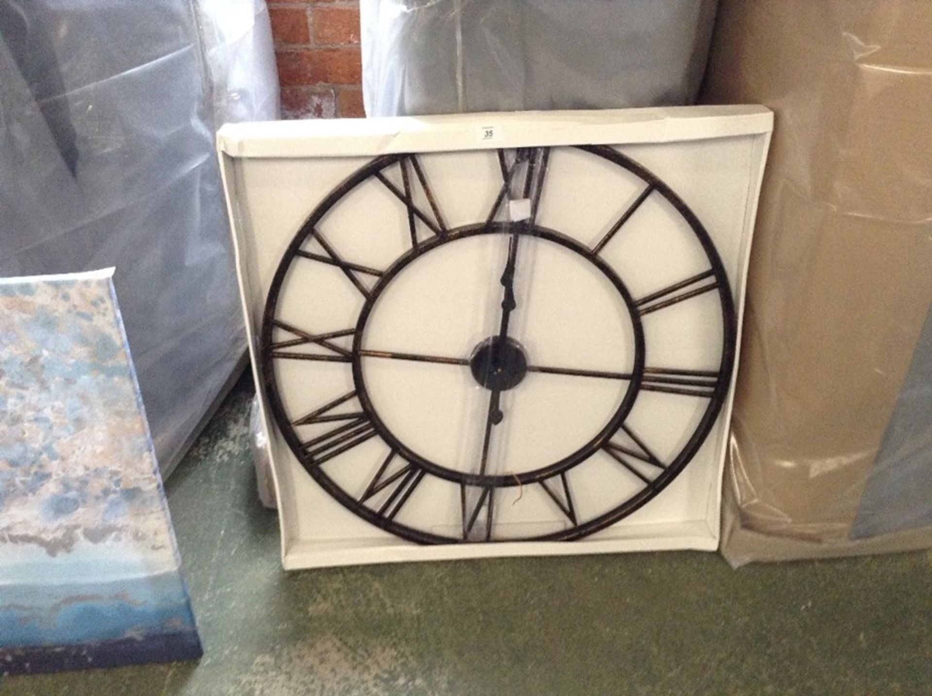 Williston Forge,Wall Clock RRP -£52.99 (14504/29 -WLFG2140)