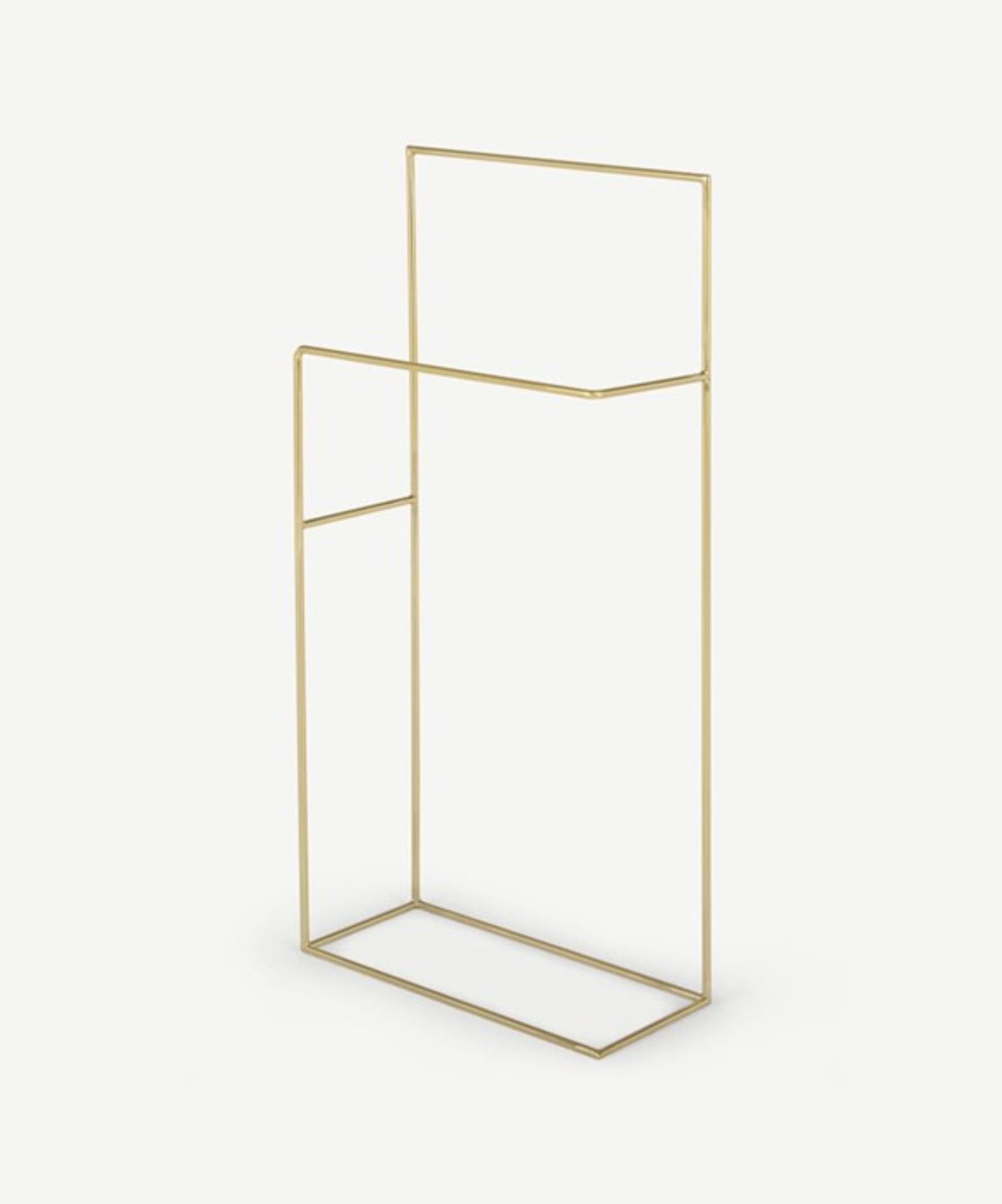 | 1x | Made.com Bran Free Standing Towel Rack Brushed Brass | RRP Â£75 | SKU MAD-BTABRA010ZBR-UK |