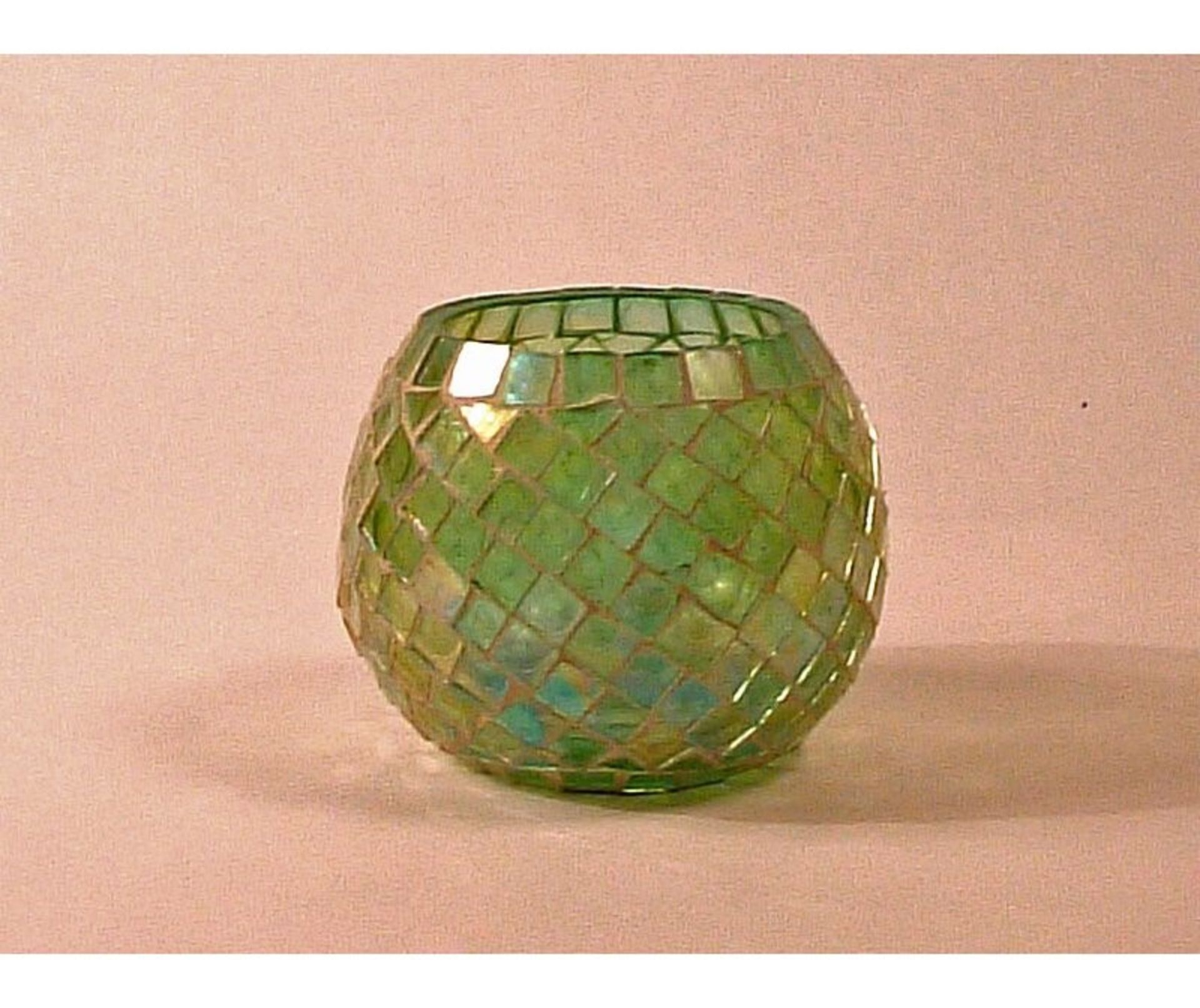 Schuller,Tulipas 10cm Glass Sphere Lamp Shade RRP - £22.54 (17474/18 -QFA1885)(GREEN) 4D