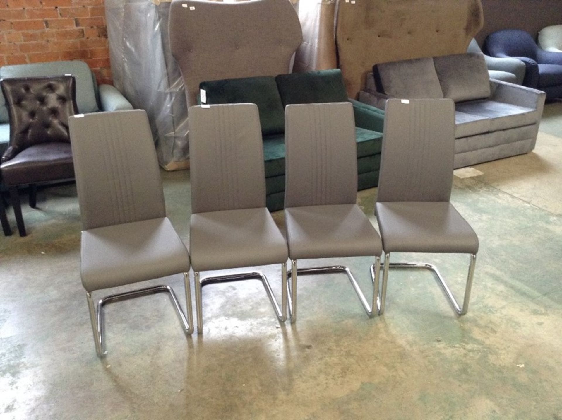 LARKSON SET OF 4 DINING CHAIRS (22587-3, 22571-4)