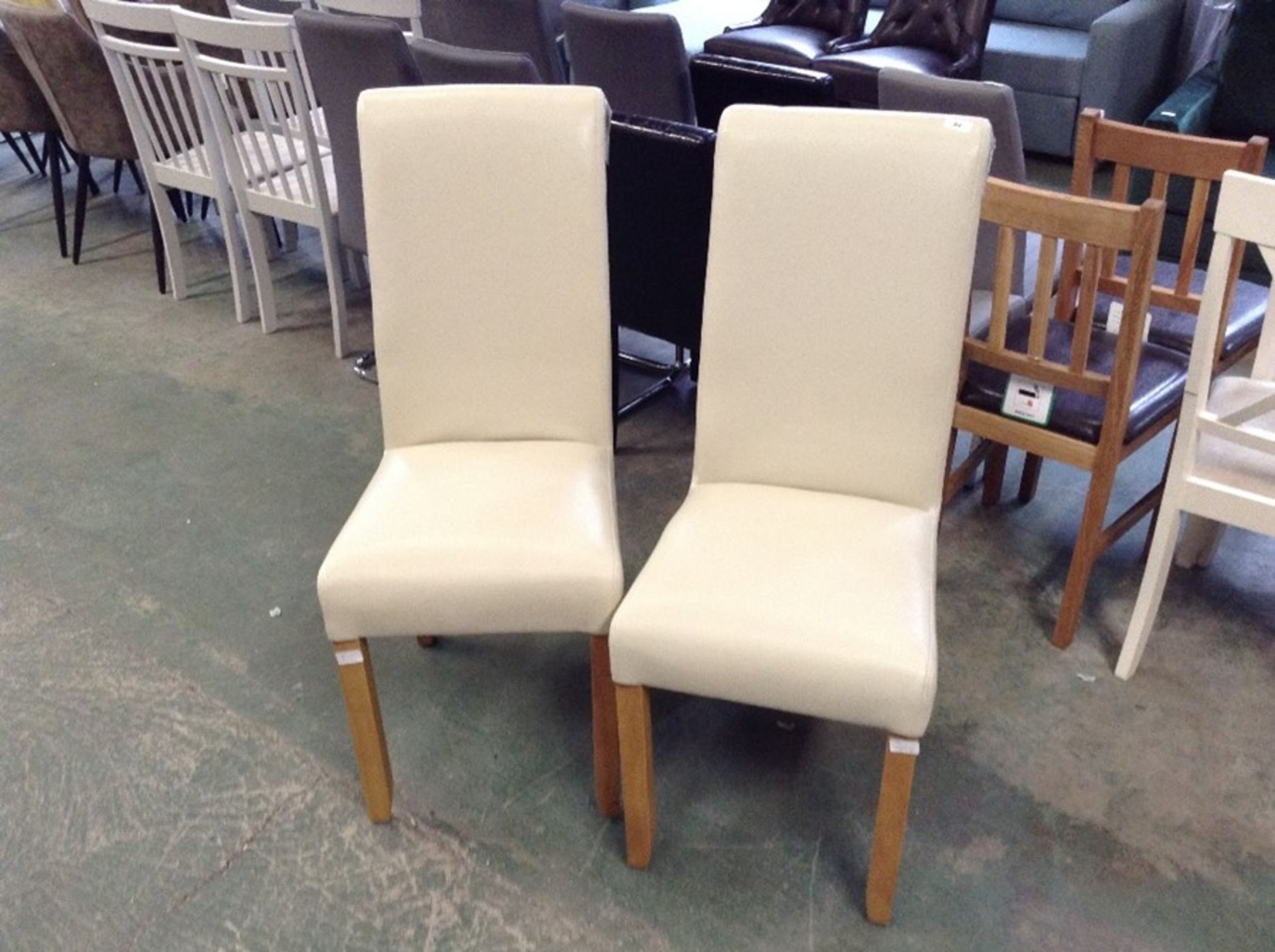 CARLOCK SET OF 2 DINING CHAIRS (22587-4, 22587-5)