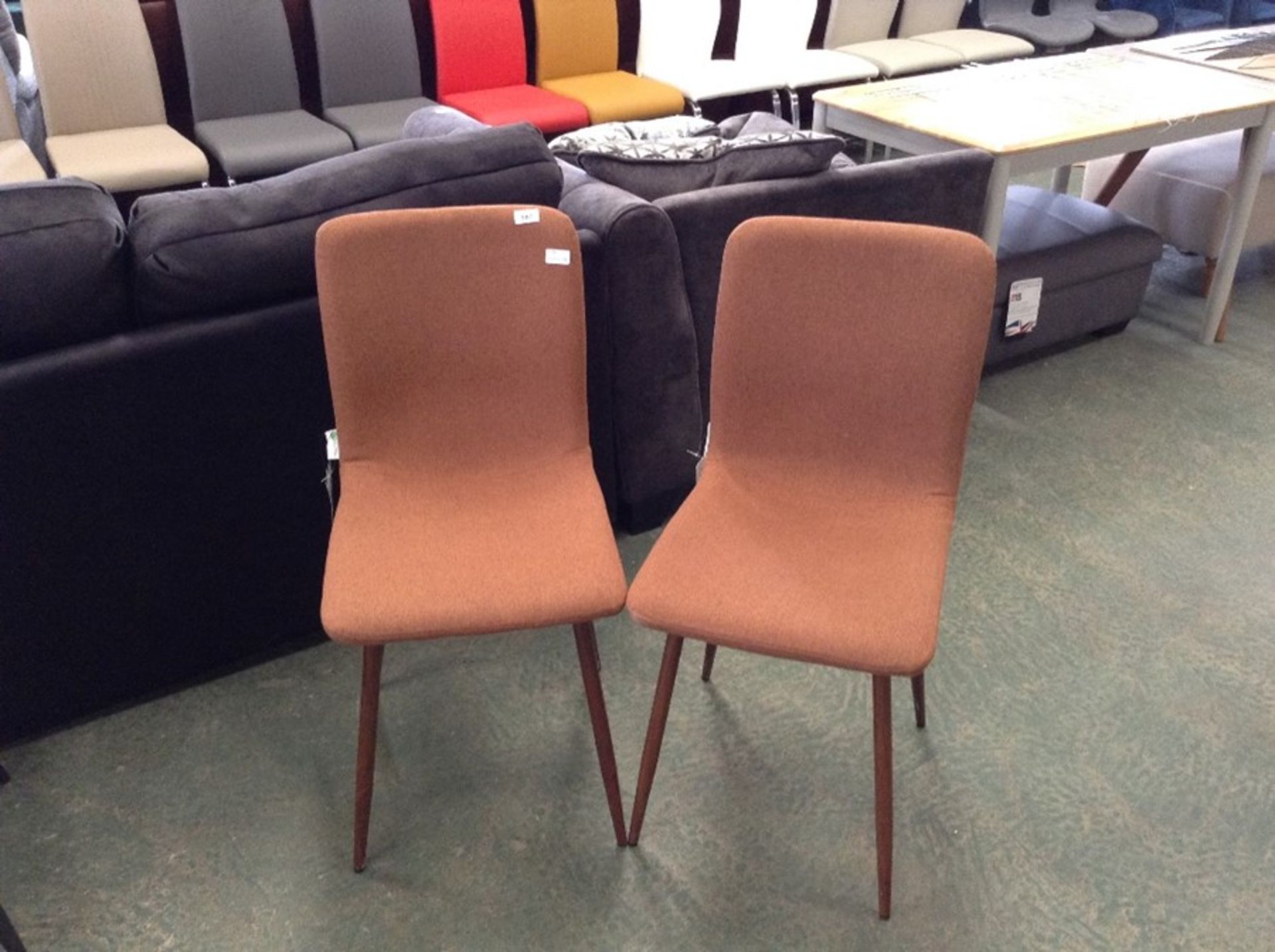 Corrigan Studio, Jaxon Upholstered Dining Chair (Set of 2) RRP -£129.99 (22571/3 -DZCA1086) - Image 2 of 2