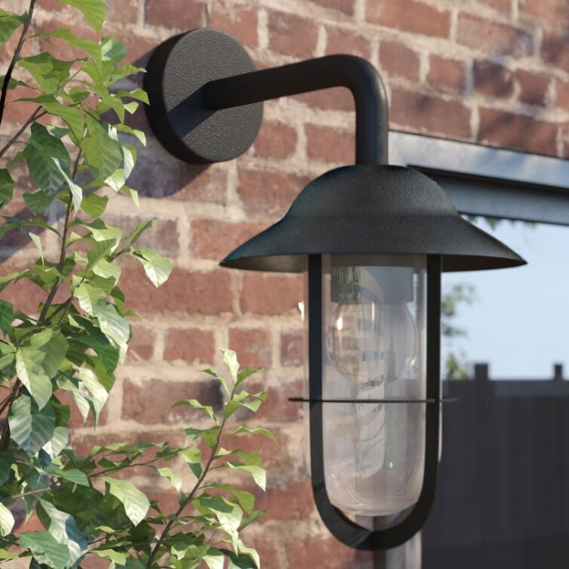 MiniSun 2-Light Outdoor Sconce with PIR Sensor (METALLIC) RRP - £21.99 (MSUN2749 - 7411/11) - 4C - Image 2 of 2