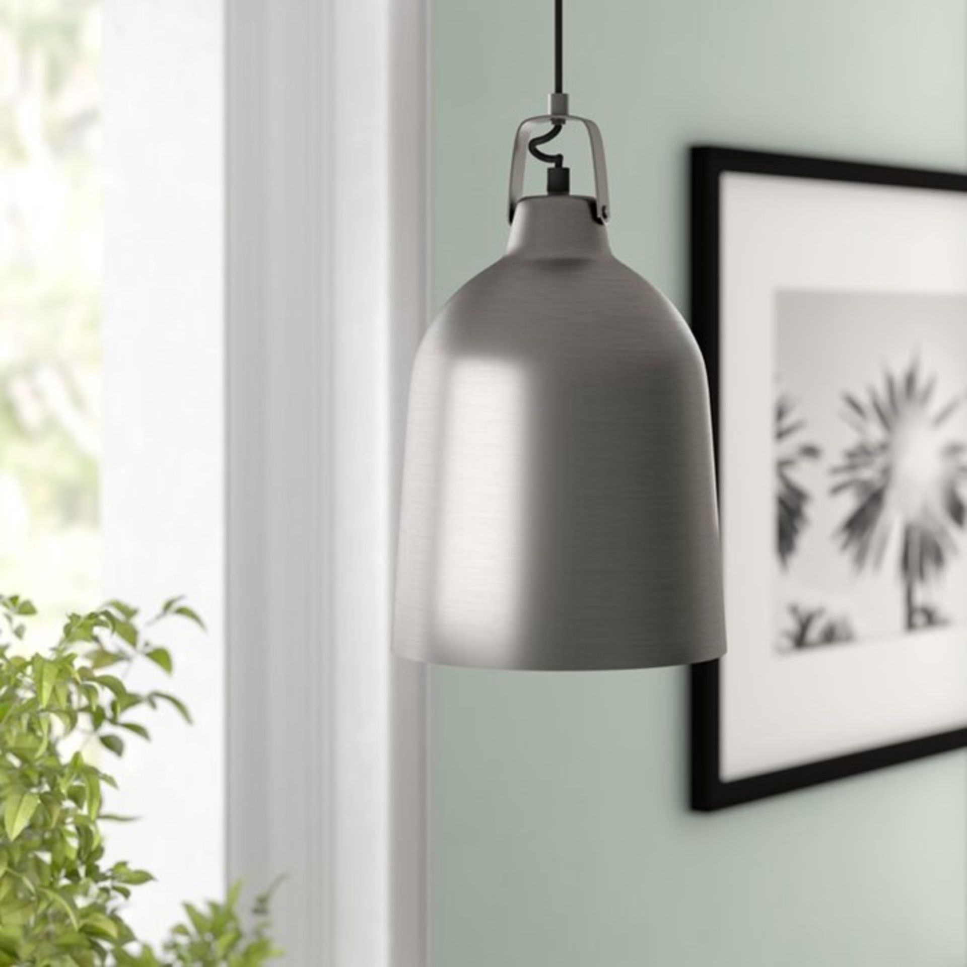 Endon Lighting 1-Light Inverted Pendant (COPPER) RRP - £20.41 (UEL4446 - 7411/25) - 4D