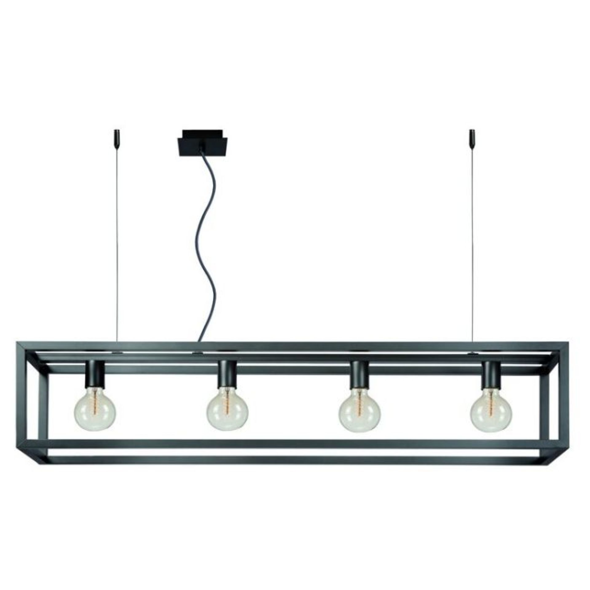 Lucide, 4-Light Kitchen Island Pendant (METALLIC COPPER / BULBS NOT INCLUDED) RRP - £205.99 (