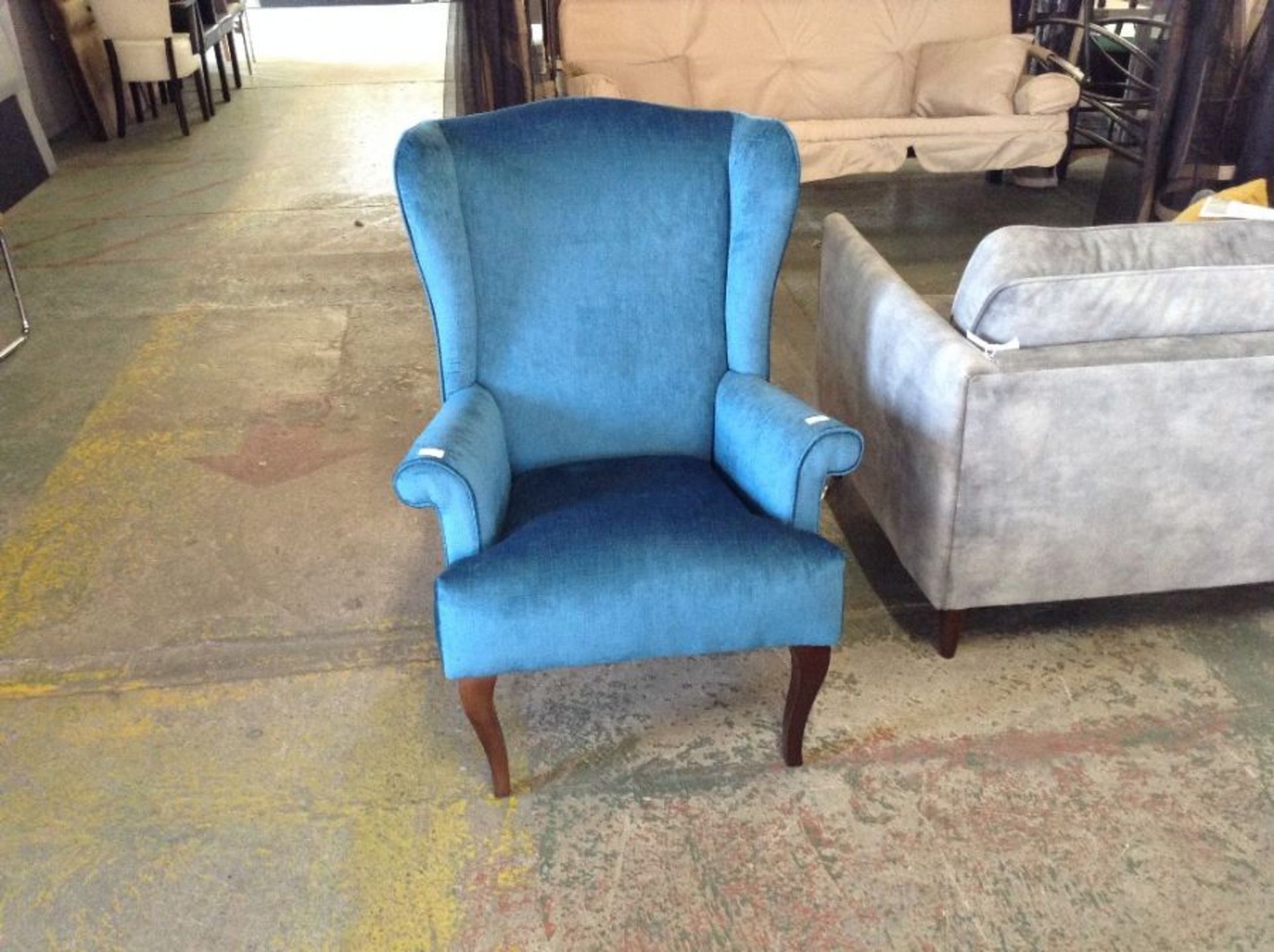 TEAL WING CHAIR(TROO2224-WOO978891)