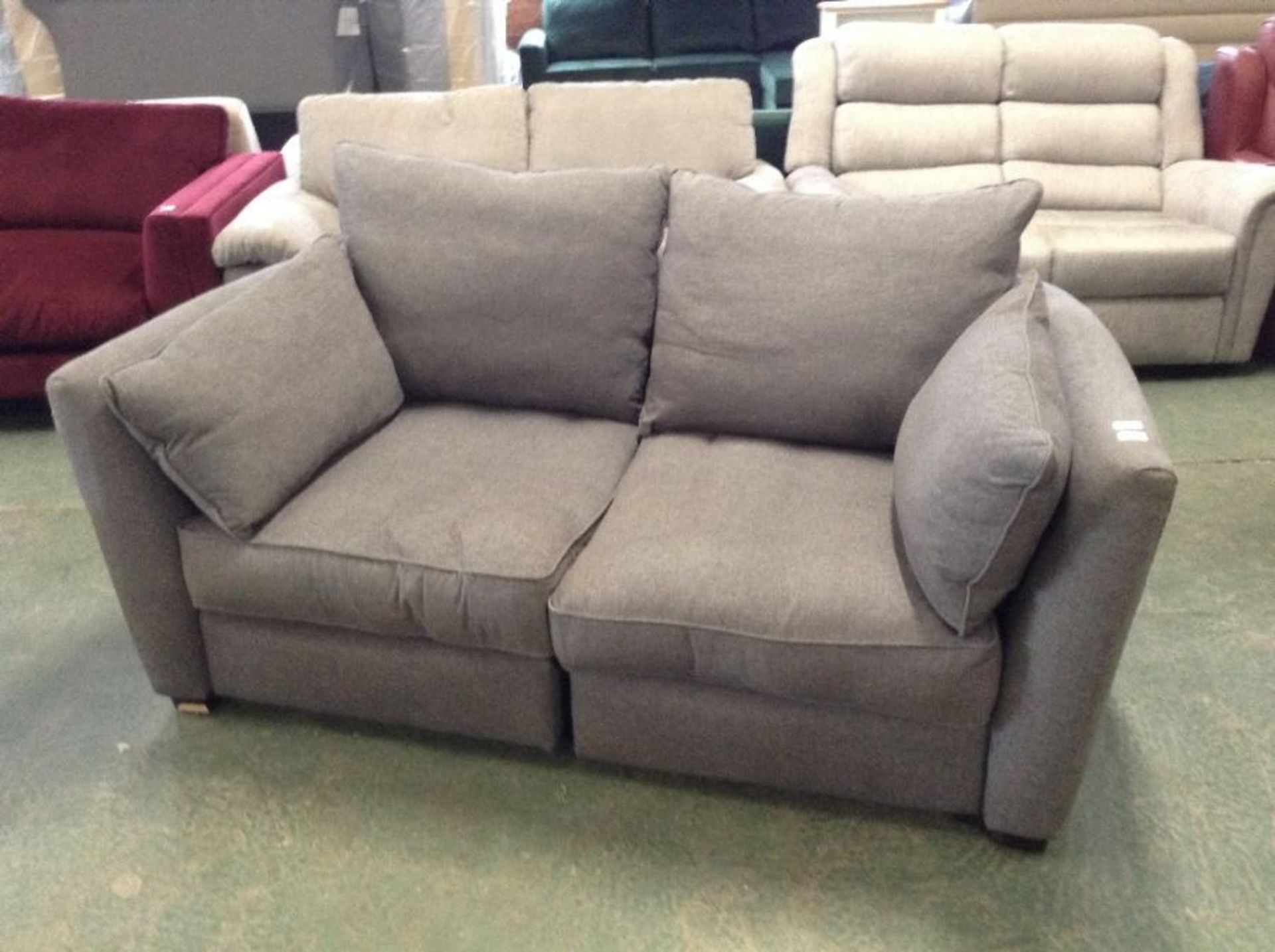 GREY SPLIT 3 SEATER SOFA (TROO2214-WOO878740)