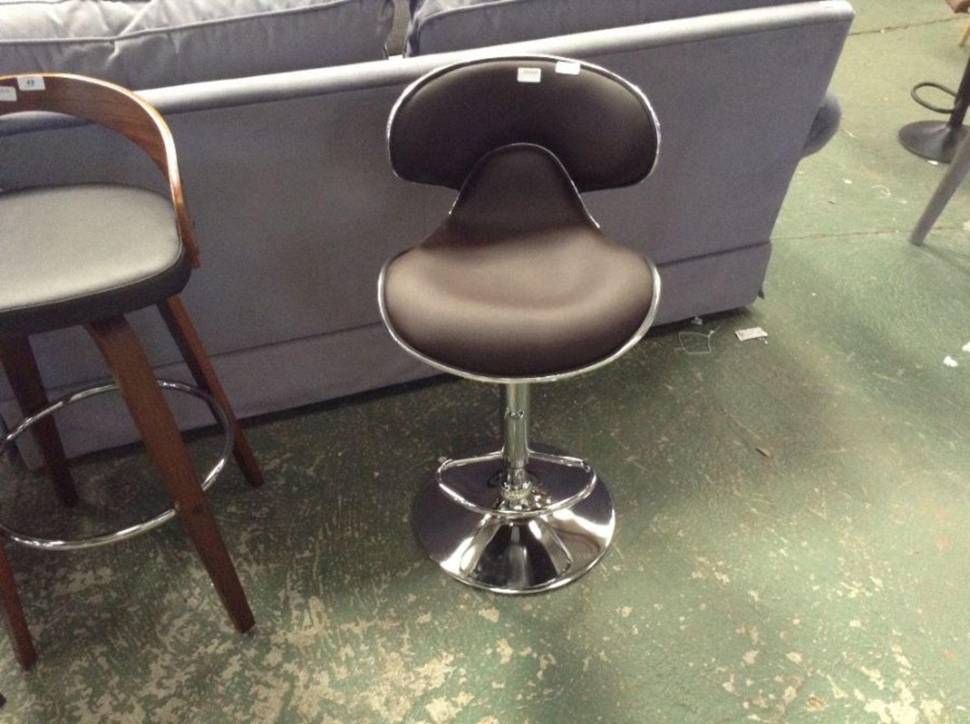 Metro Lane,Baudette Height Adjustable Swivel Bar Stool RRP - £97.99 (23155/6 -RILY1046)