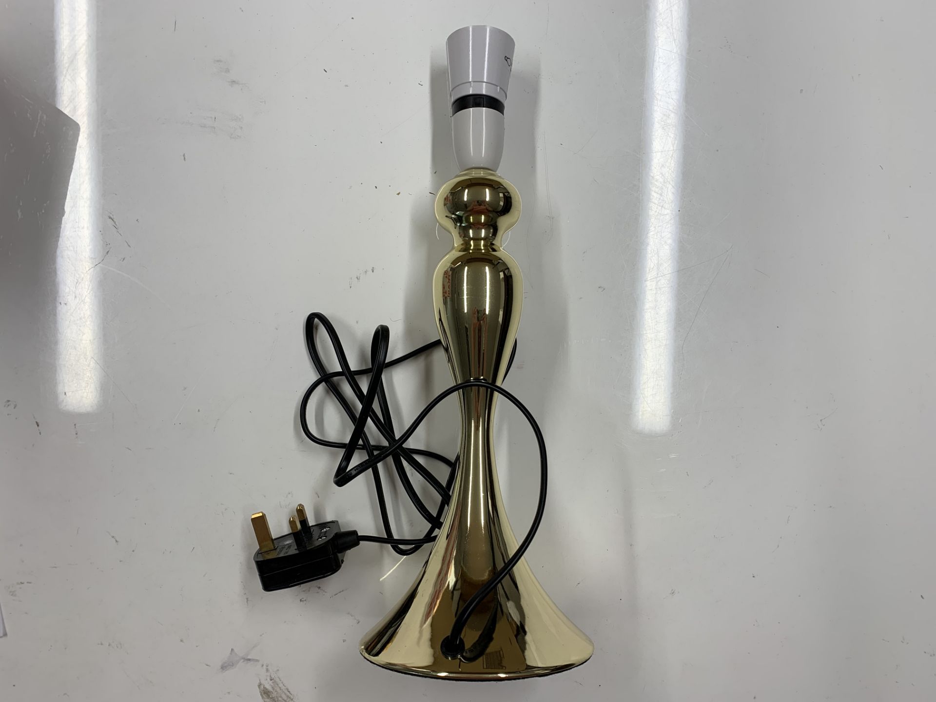 MiniSun Faulkner Spindle 34.5cm Table Lamp Base (GOLD / BASE ONLY) RRP - £23.49 (MSUN2874 - 6863/62)