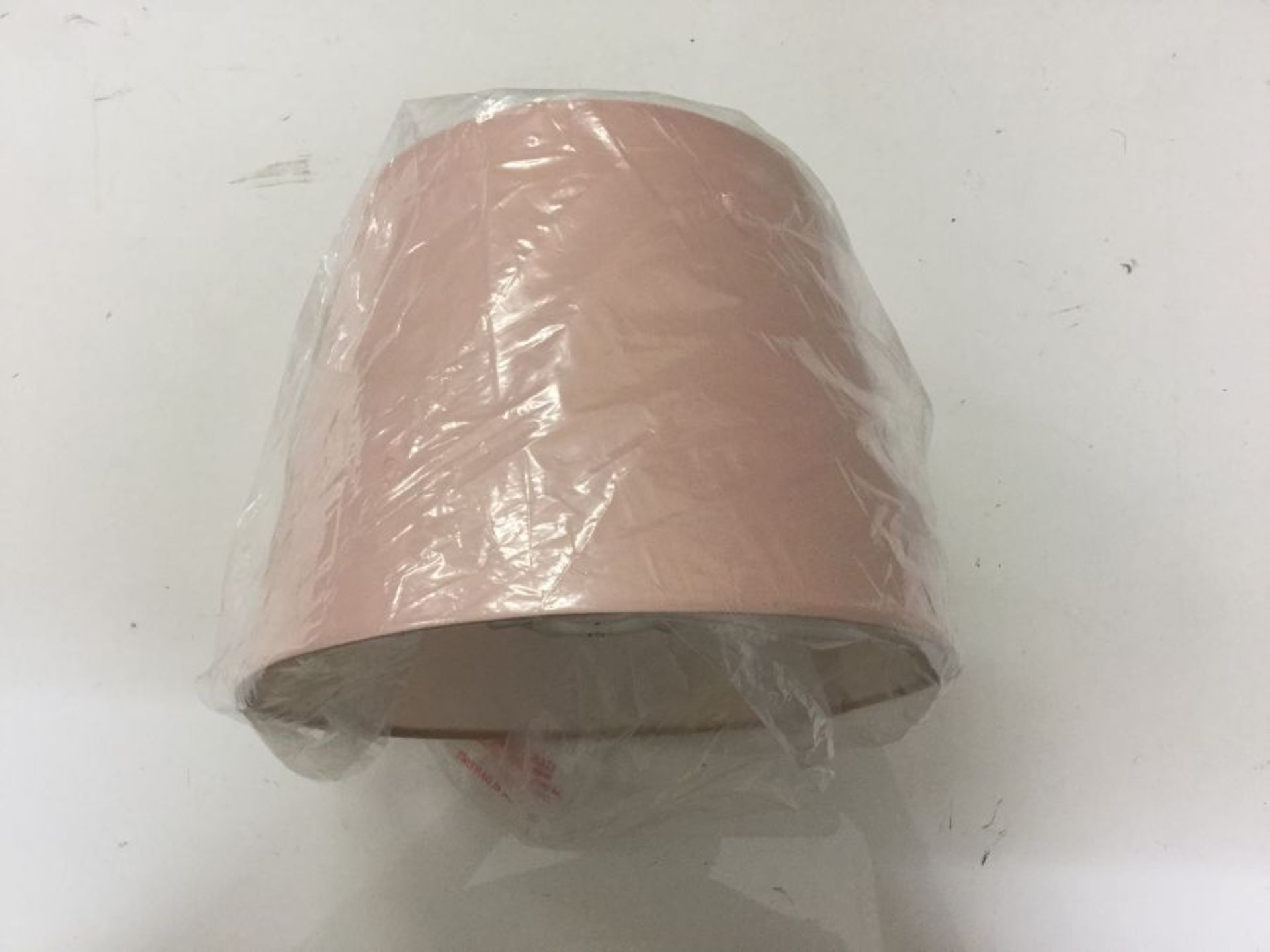 17 Stories, 25cm Cotton Empire Tapered Shade (DUSTY PINK) - RRP £19.99 ( MSUN6467 - 18560/63) 1I