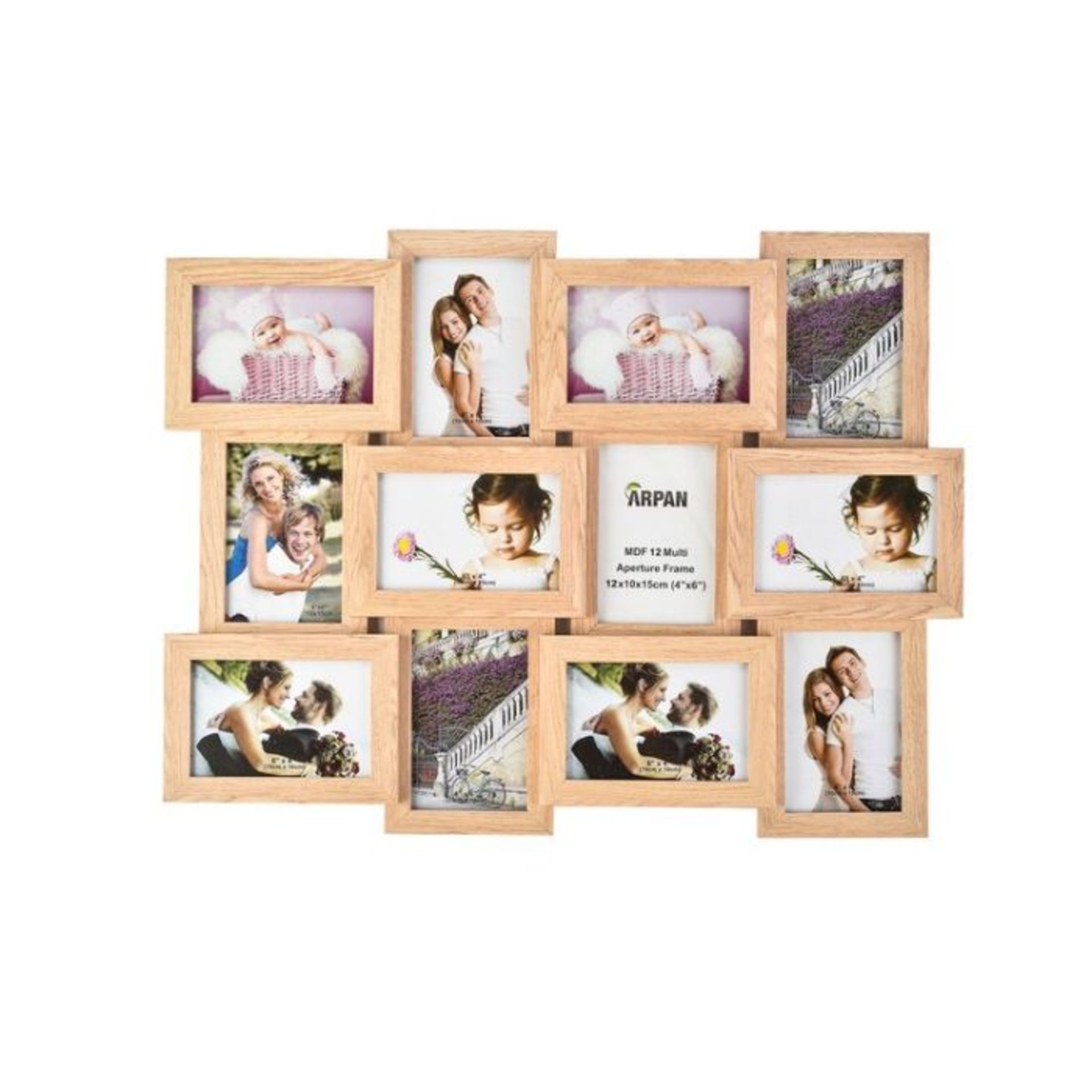 17 Stories, Laduke Aperture Picture Frame (NATURAL) - RRP £22.99 (ARPN1035 - 22426/5) 1F - Image 2 of 3