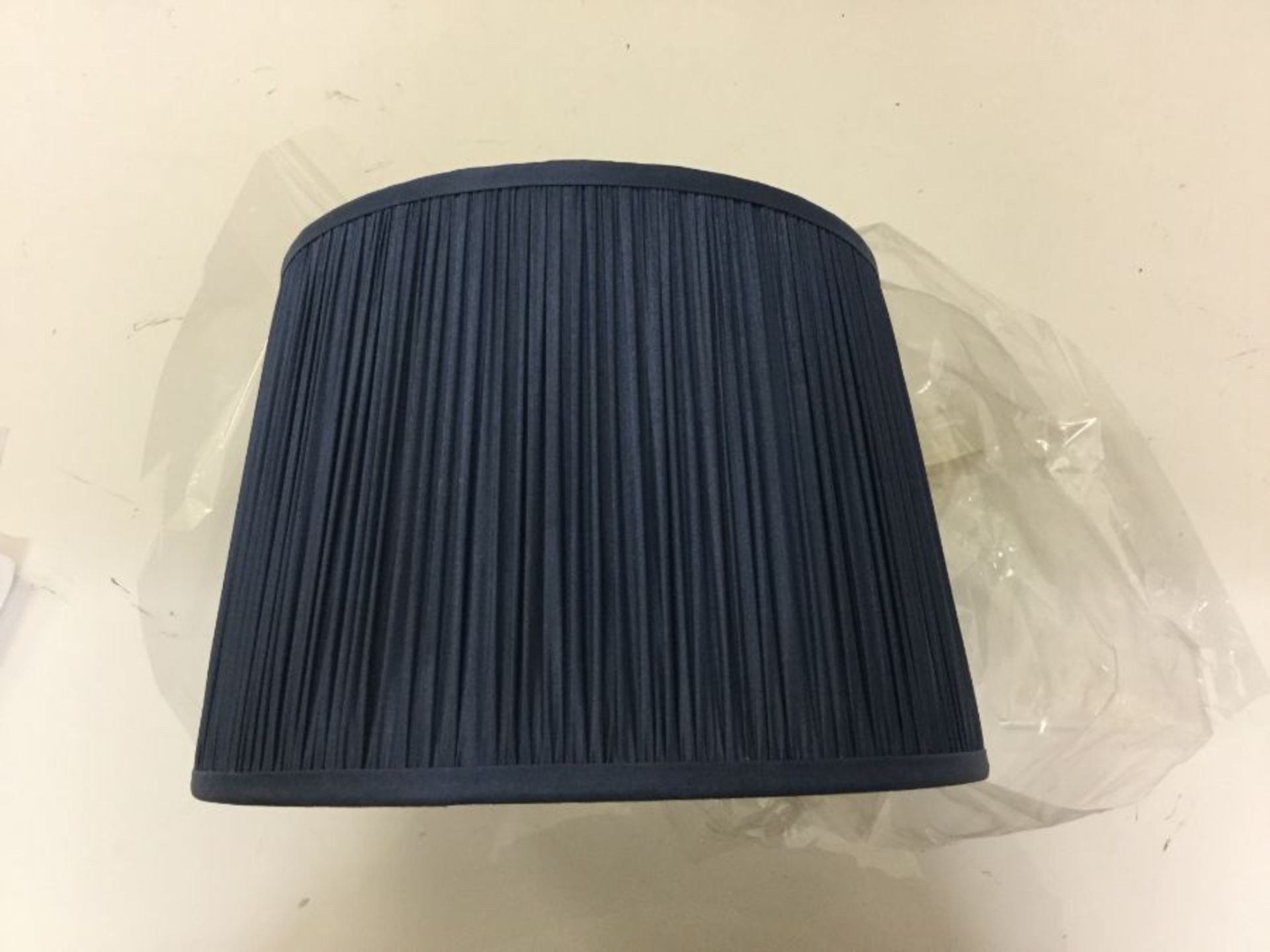 Brayden Studio, Wentworth 30.5cm Silk Empire Lamp Shade (DARK BLUE) - RRP £38 (UEL11141 - HL9 - 3/