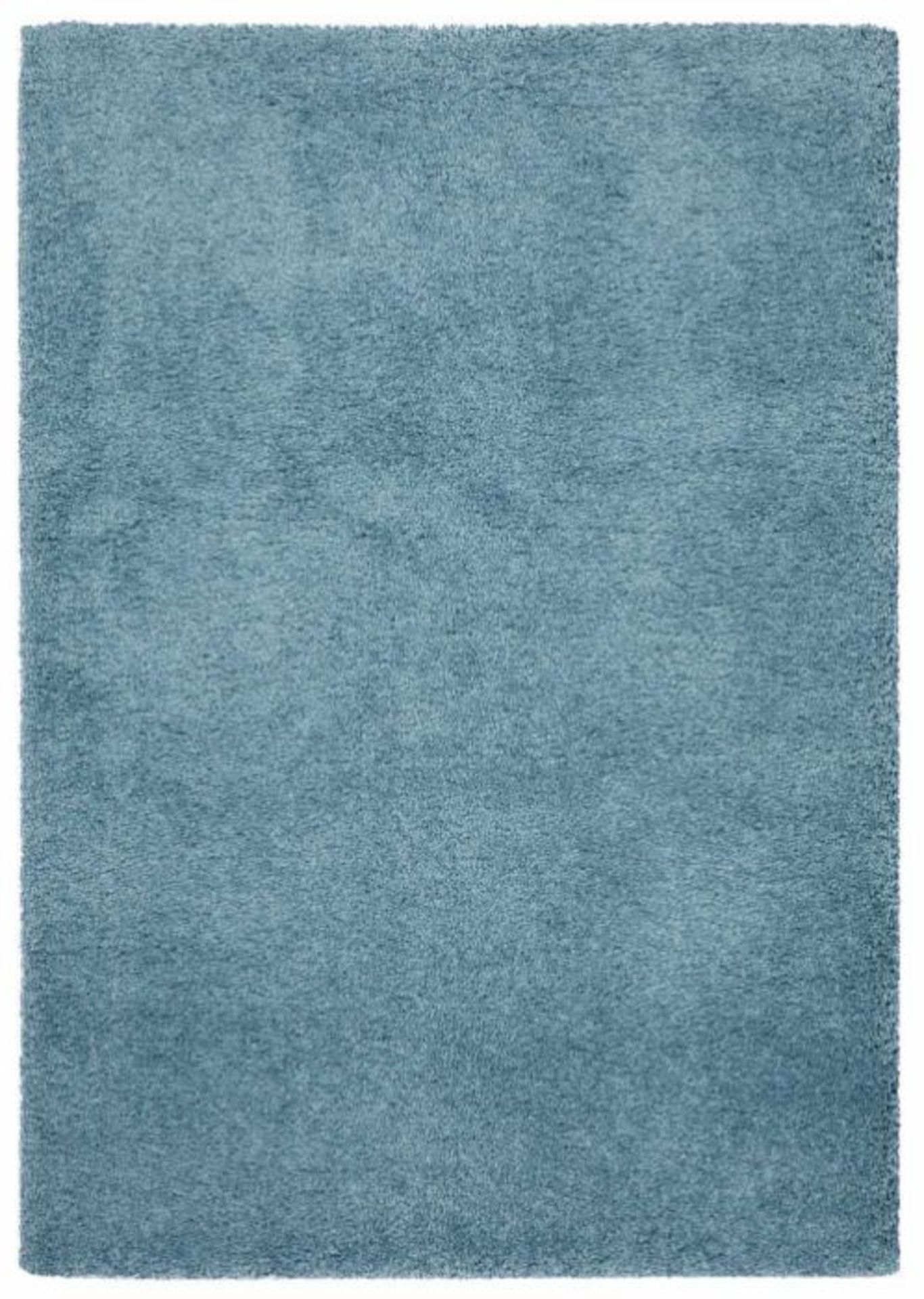 Longweave, Washable Toshiro Plain Blue Rug(13163/27-HOKG7623)