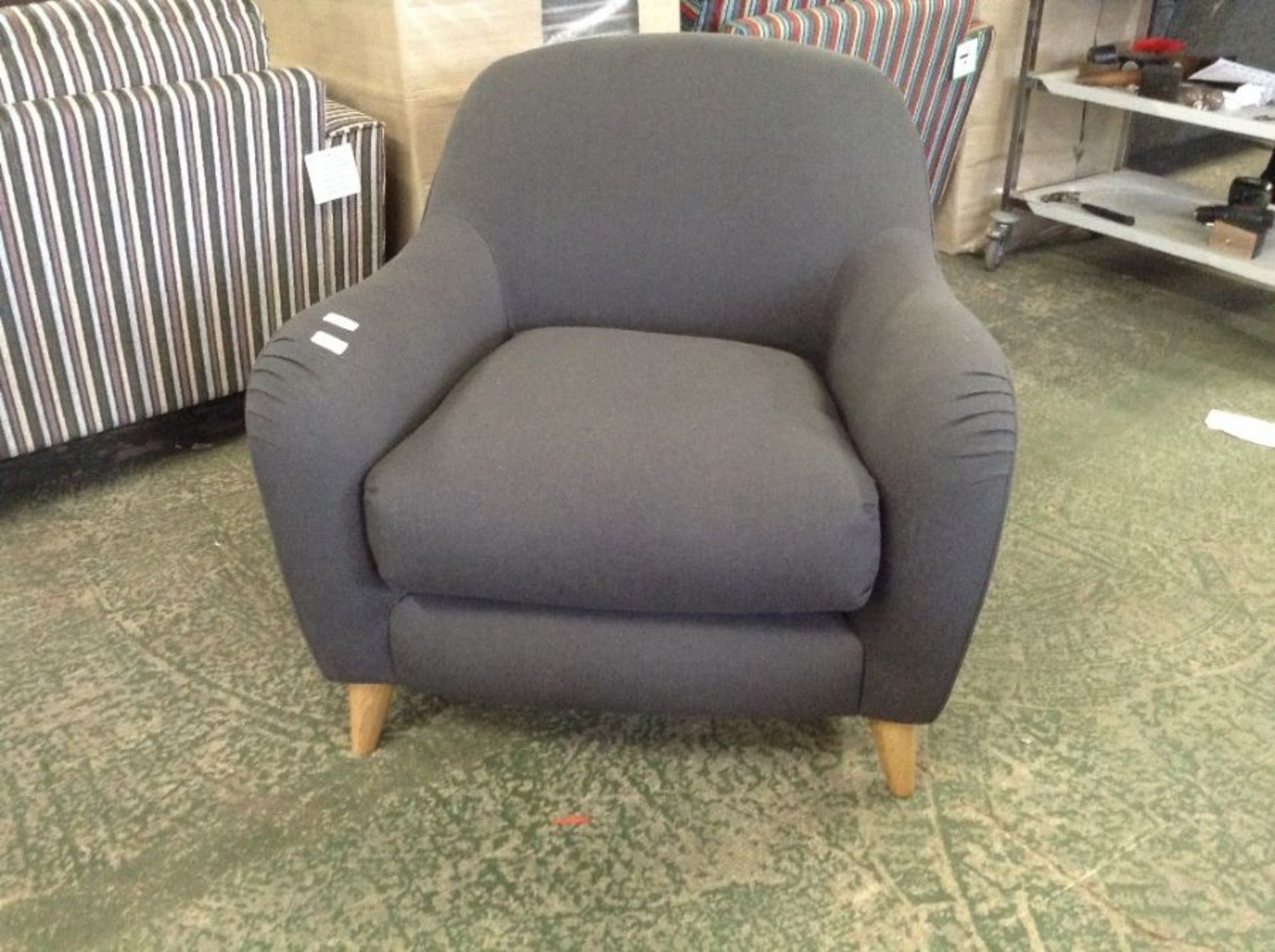 JOPLIN BEAULIEU CHARCOAL CHAIR (SFL2003)