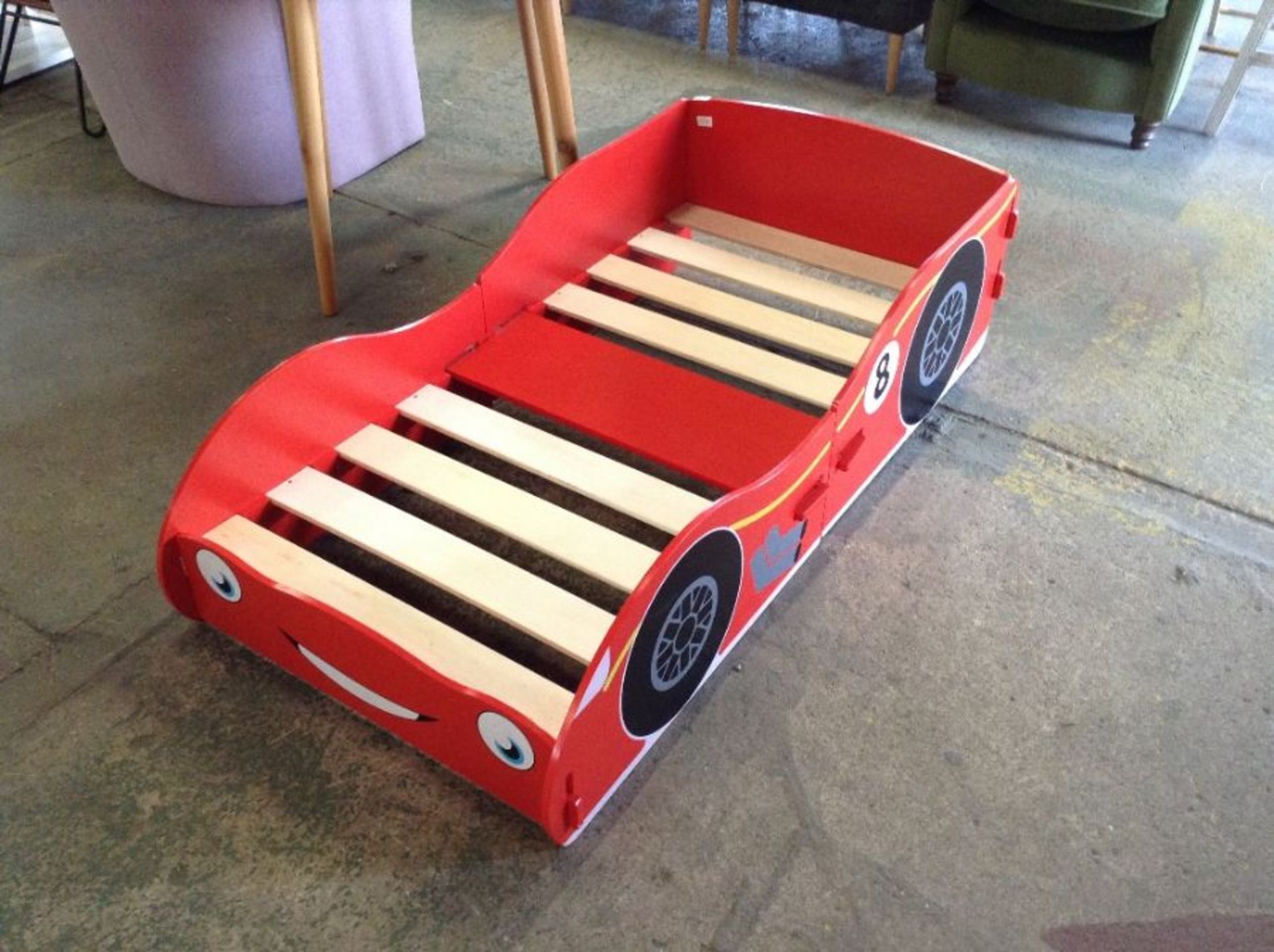 JUNIOR RACING CAR BED (HL9/18)