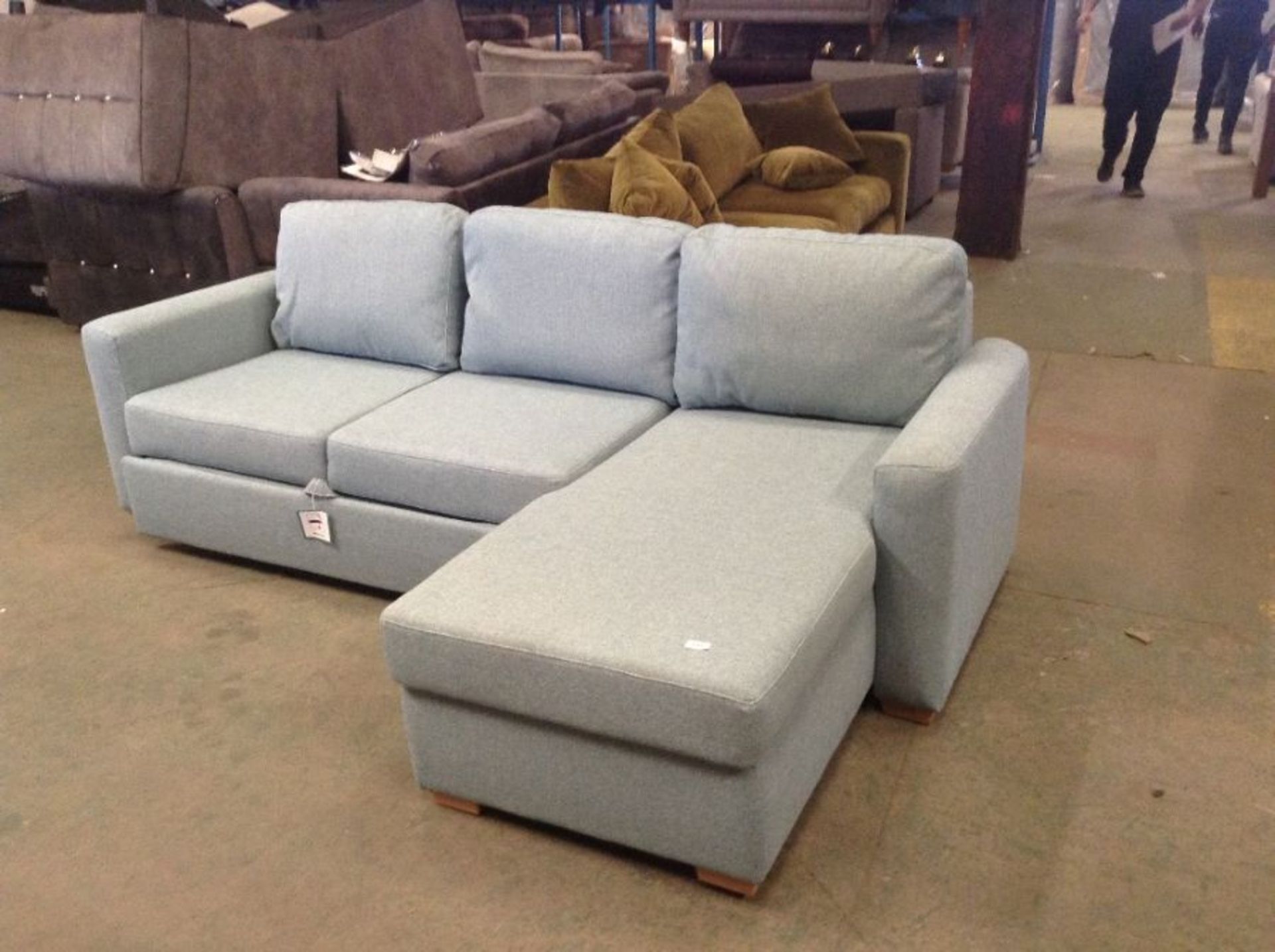 SACHA MATILDA TEAL SOFABED(SFL3017)