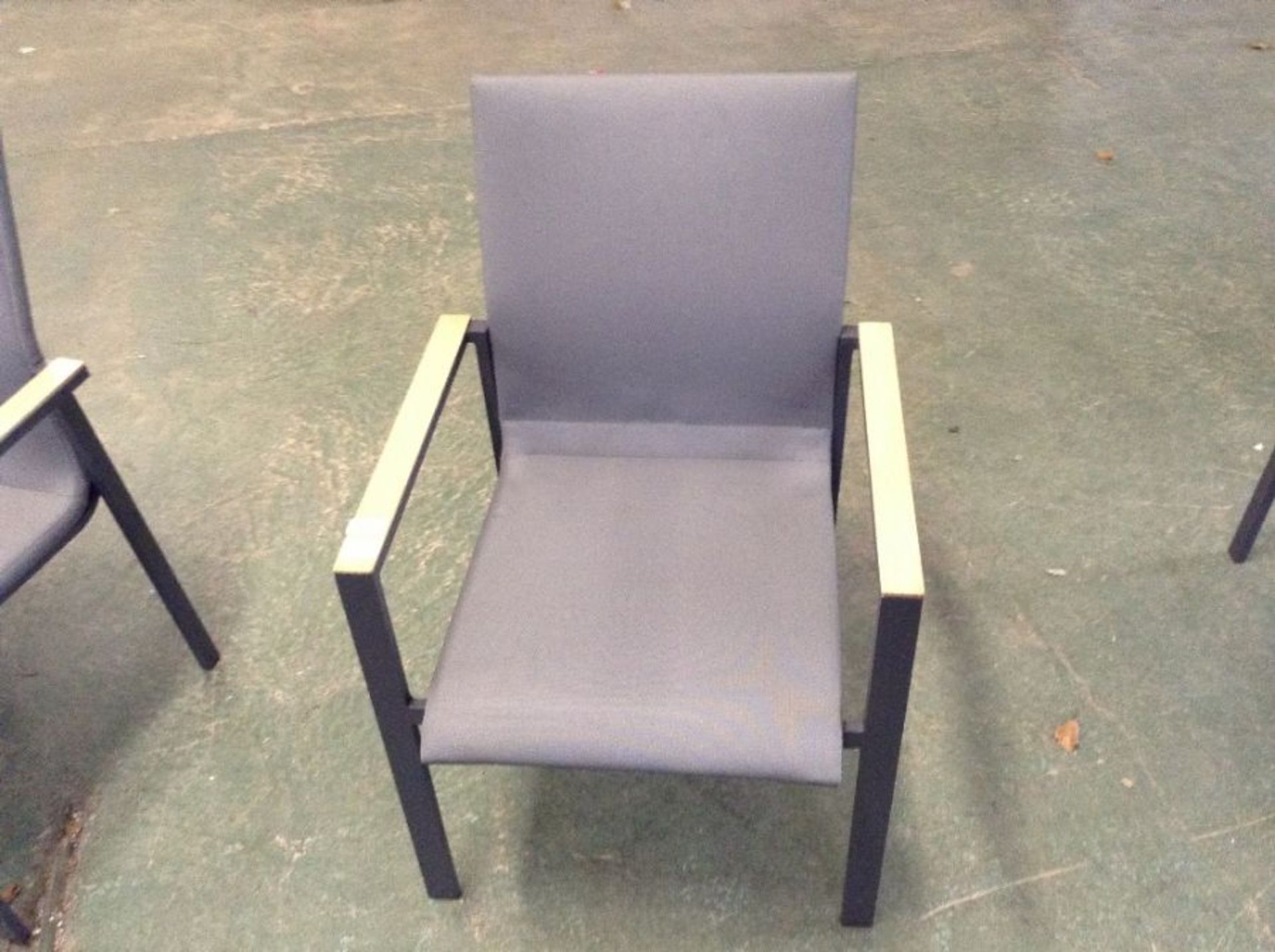 Dakota Fields,Borley Stacking Garden Chair RRP -£289.99 (23514/3 -U001678385)