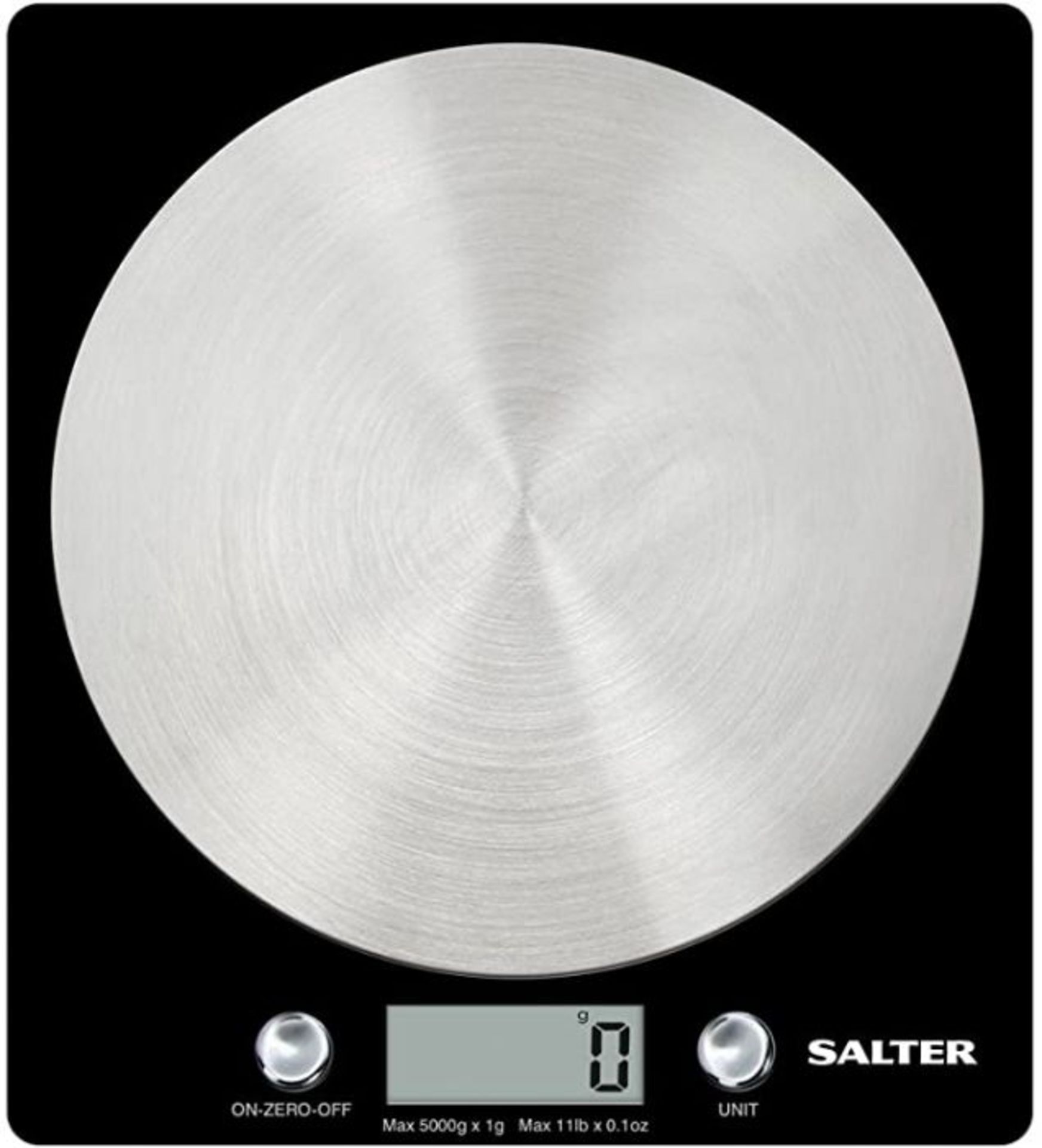 Salter Digital Seen on TV, Stylish Slim Design Electronic Cooking Scale for Home + Kitchen, Weigh