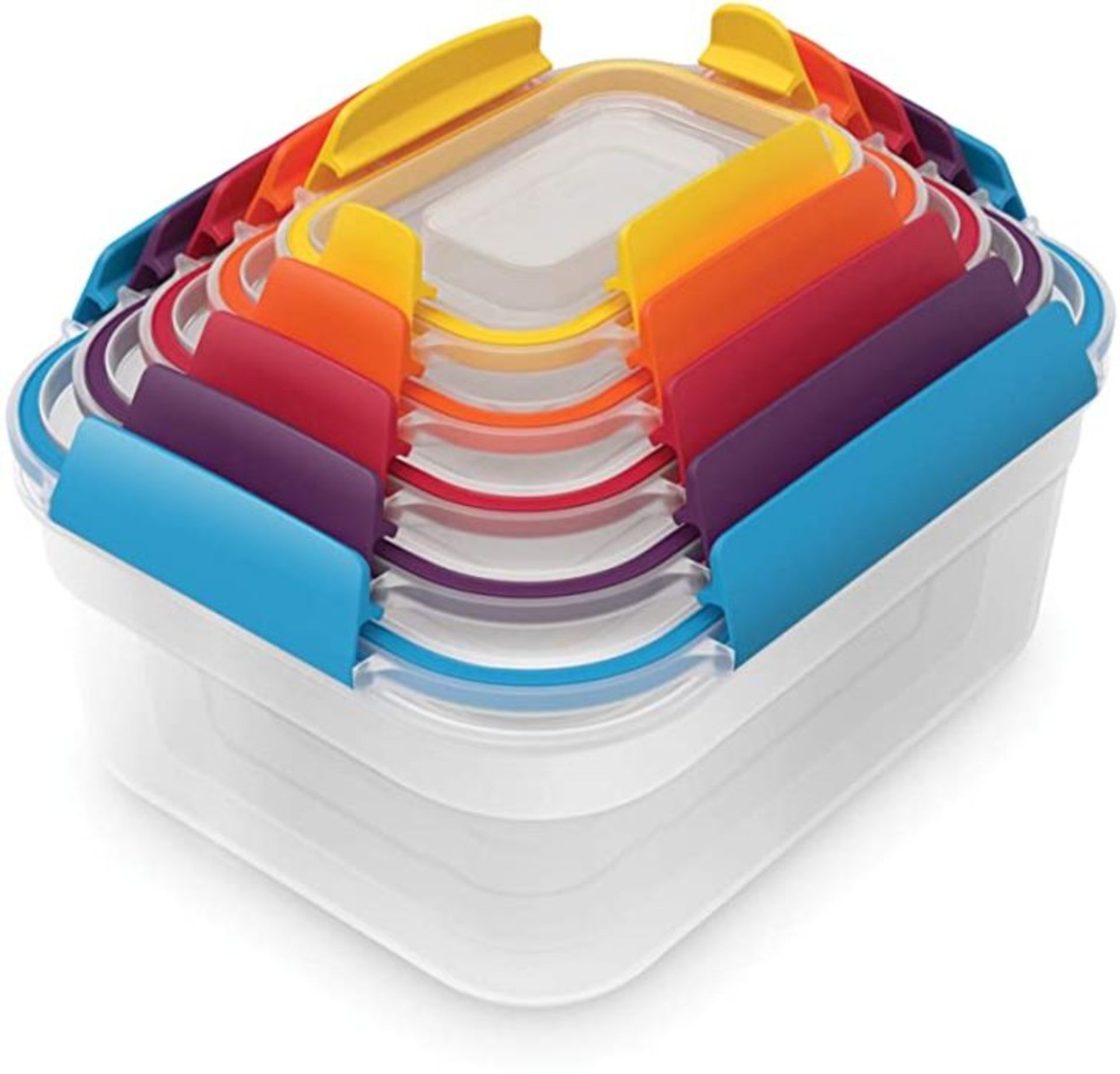 Joseph Joseph Nest Lock 5-Piece Storage Container Set - Multi-Colour (DENTED) - RRP £26.99 (