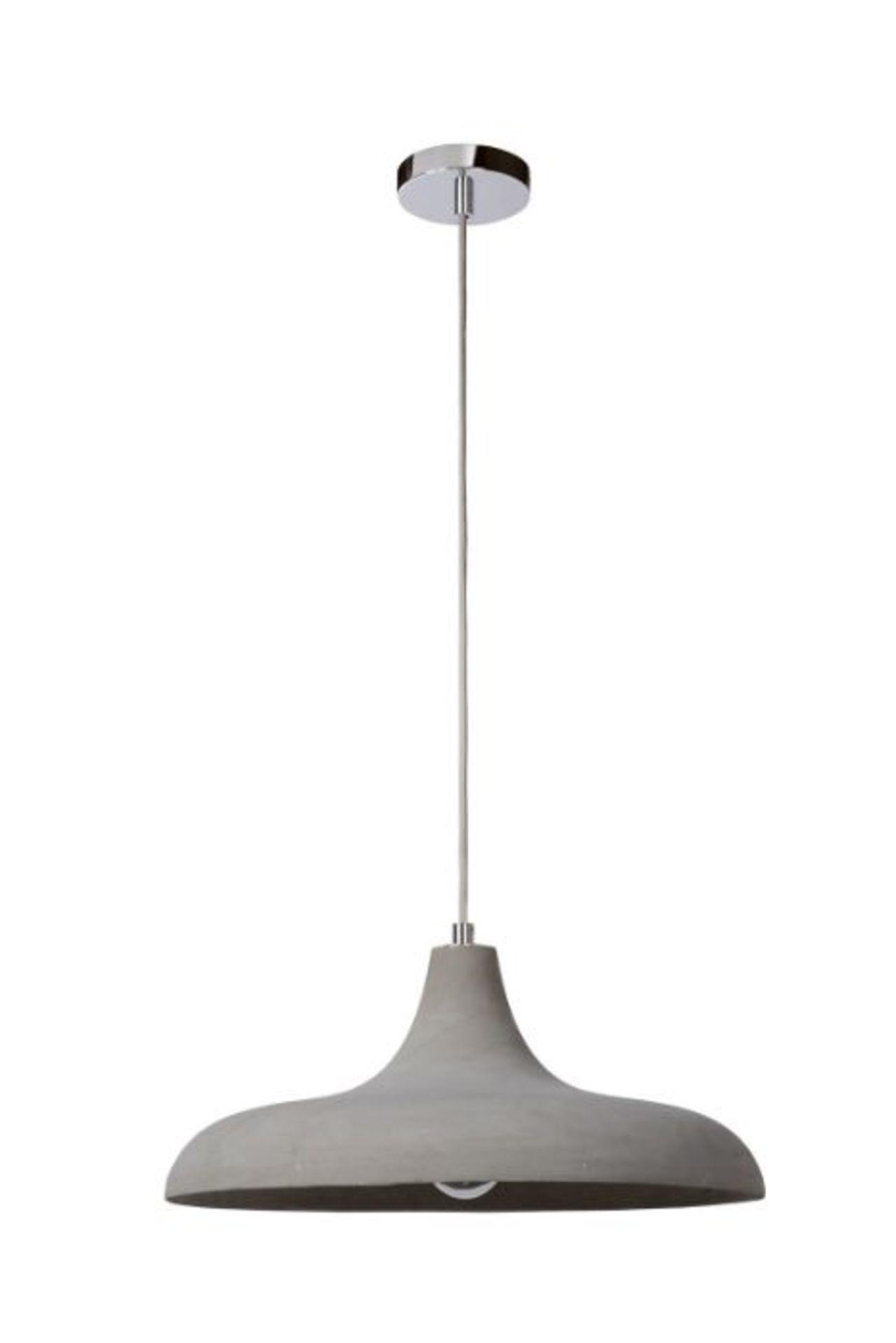 Lucide, Solo 1-Light Dome Pendant (TAUPE) - RRP £62.99 (LCDE1233 - 14315/53)