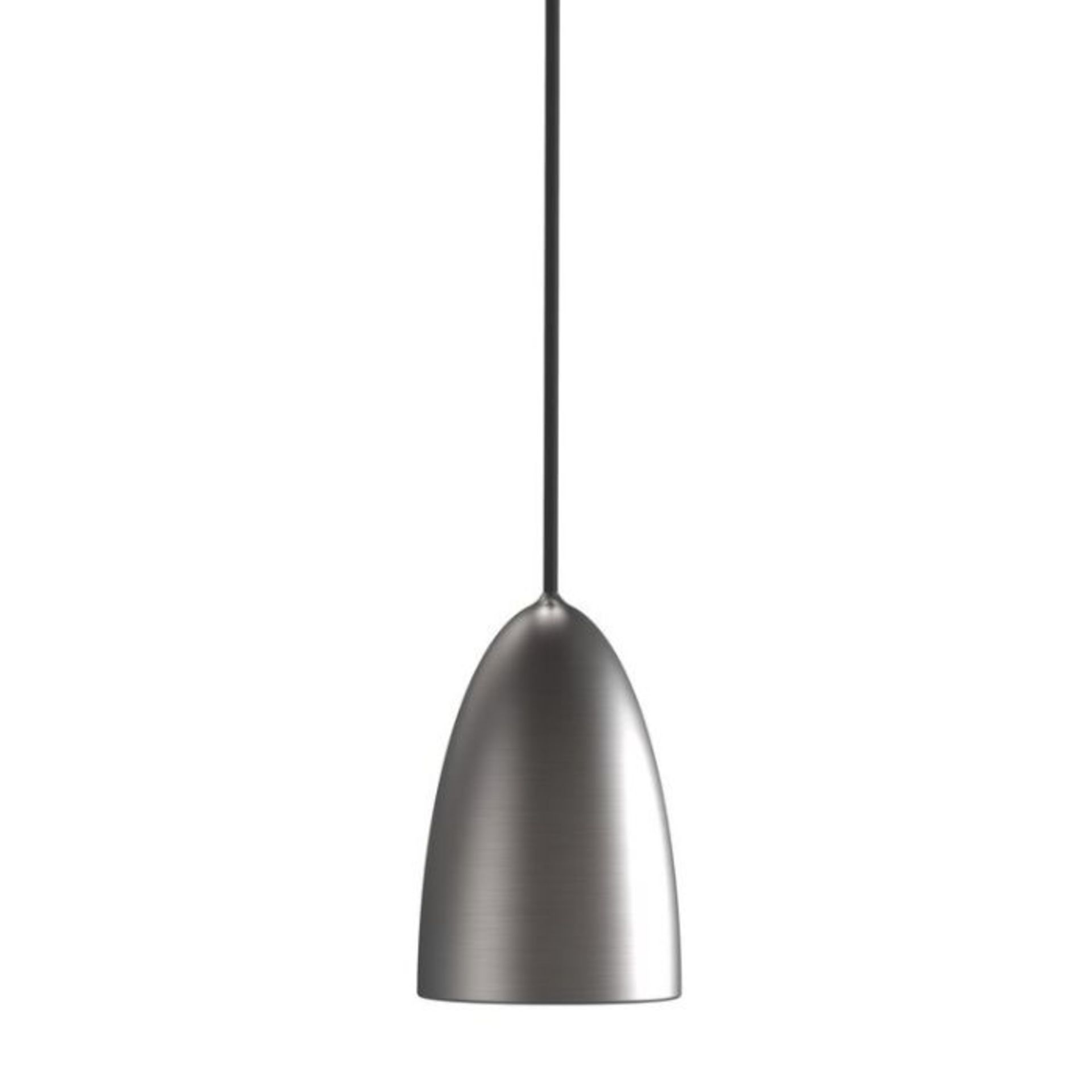 Nordlux, Nexus 1-Light LED Cone Pendant (BRUSHED STEEL) - RRP £65.99 (NDX1736 - 14315/58)