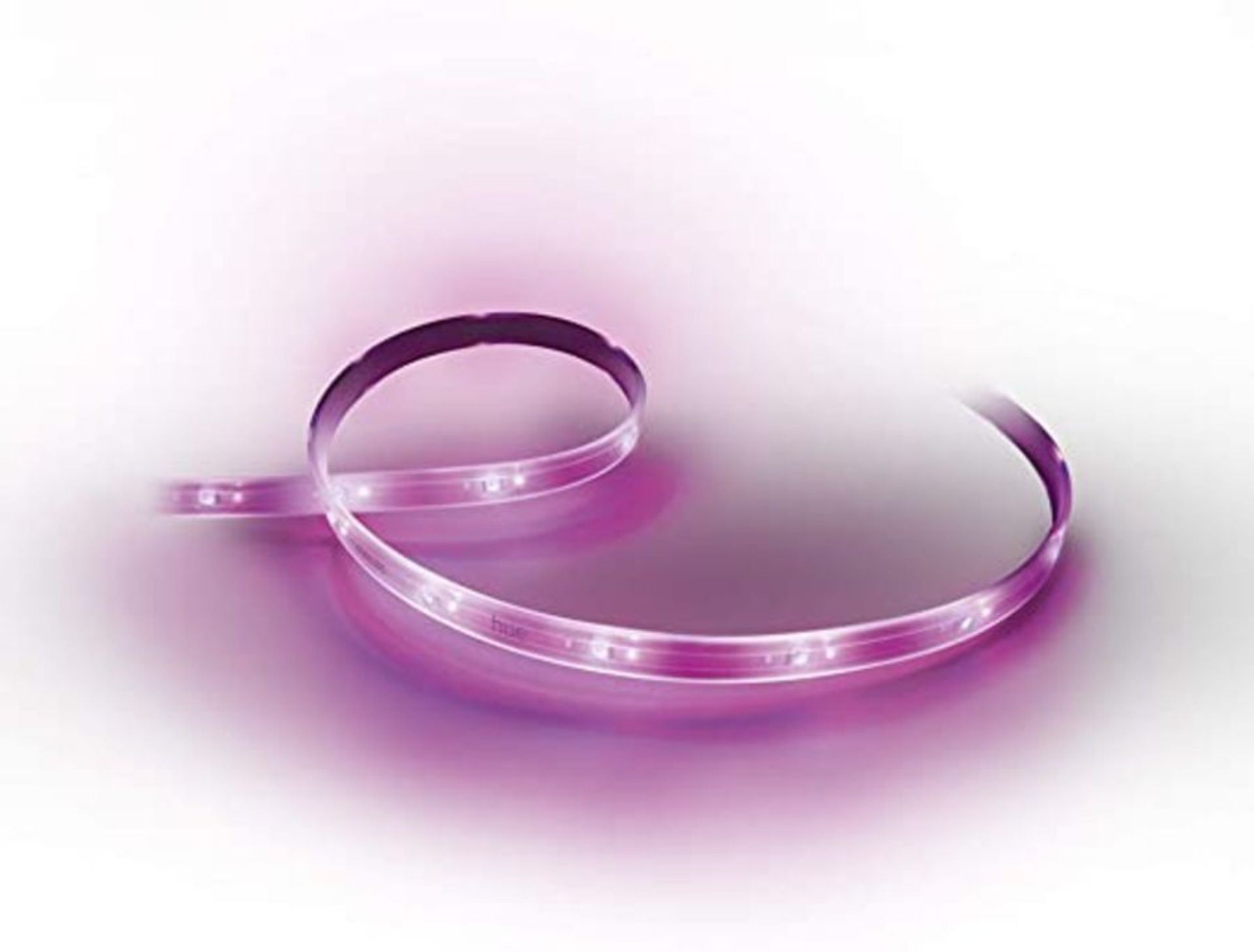 Philips Hue Lightstrip Plus v4 [2 m] White & Colour Ambiance Smart LED Kit with Bluetooth, Works - Image 2 of 2