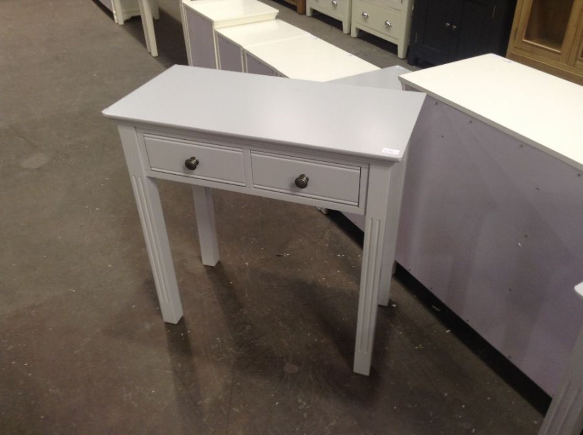 Banbury Grey Painted Dressing Table(C/76 -BP-DT-G)(DAMAGED)