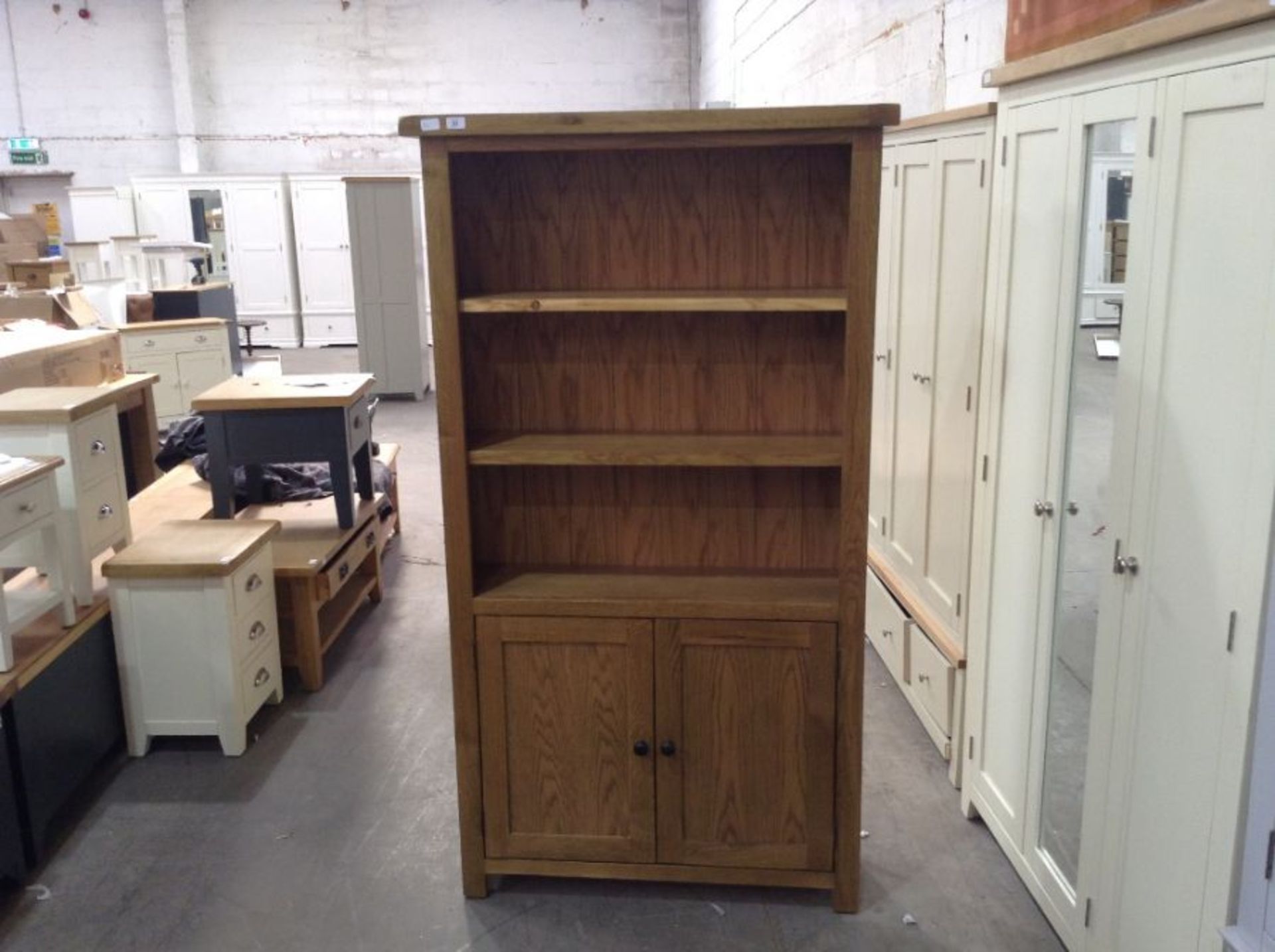 Winchester Oak Large Bookcase (B/6 -CO-LBC)