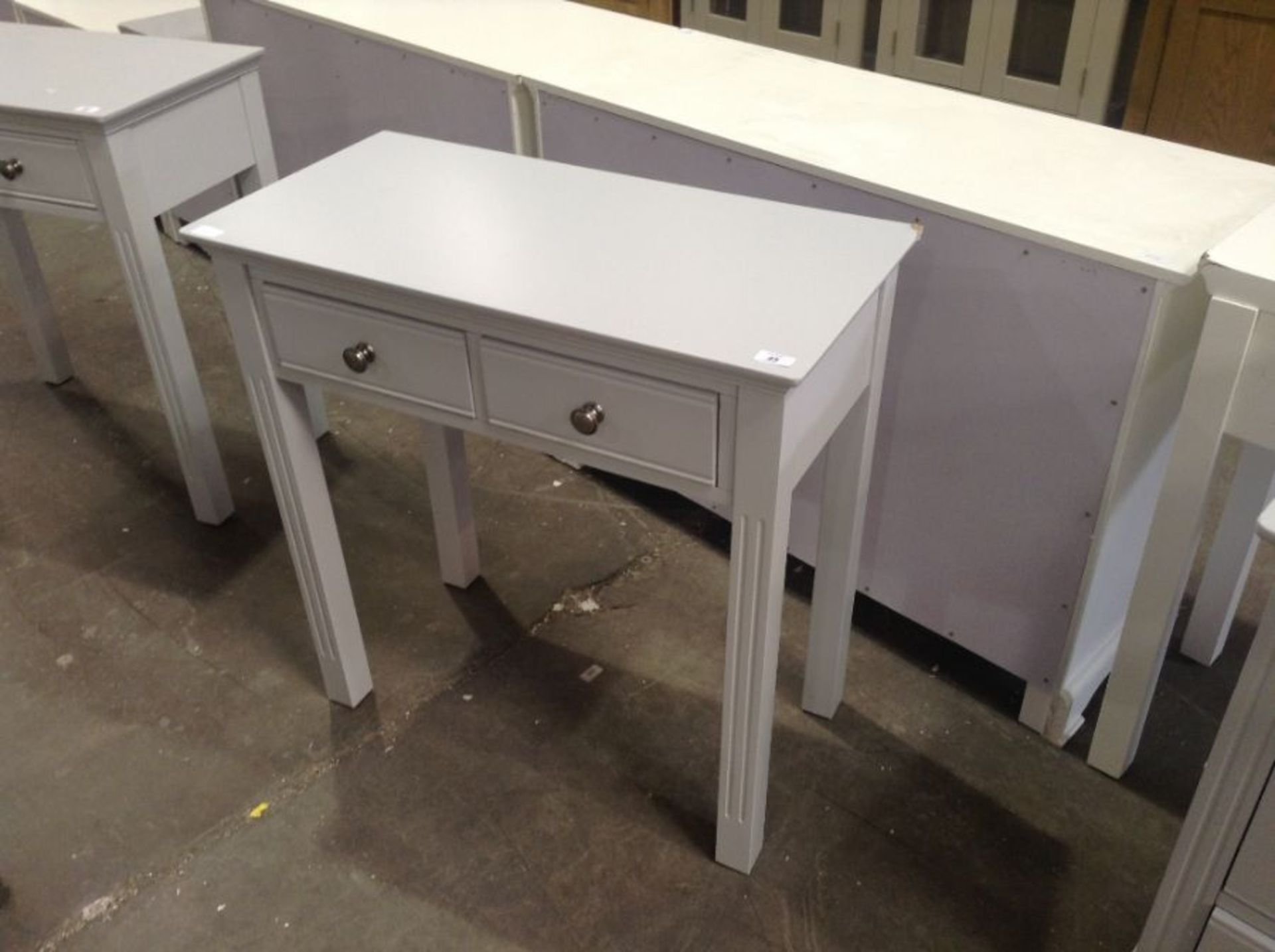 Banbury Grey Painted Dressing Table(C/26 -BP-DT-G)(DAMAGED)