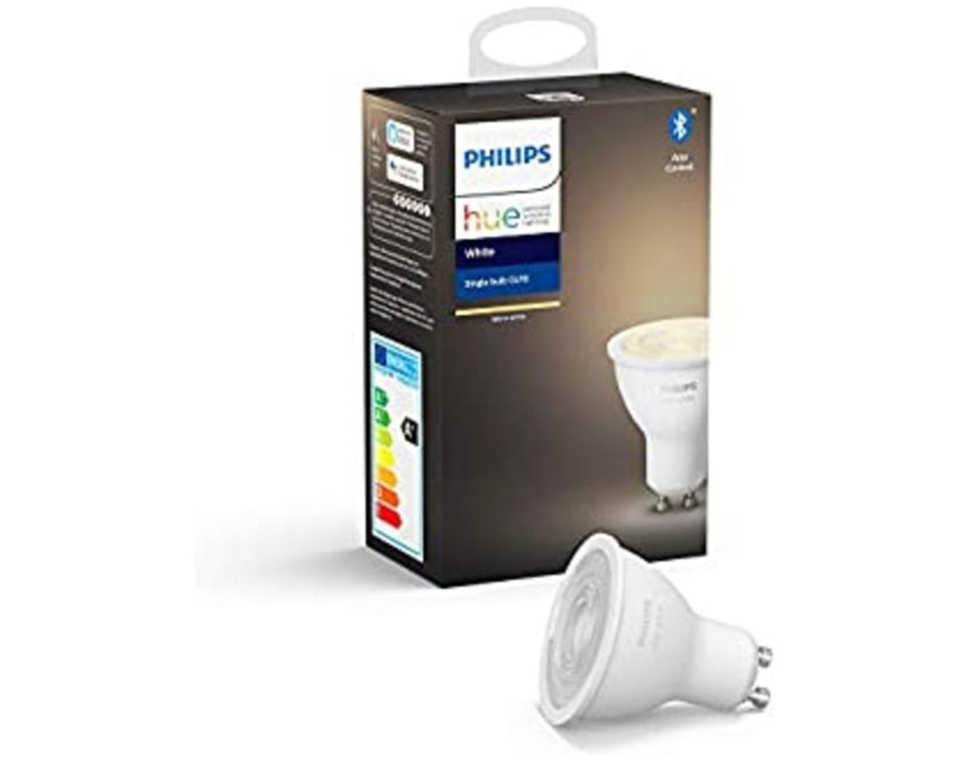 Philips Hue White Ambiance Smart SpotLight Twin Pack LED [GU10 Spot] with Bluetooth. Works with - Image 2 of 3