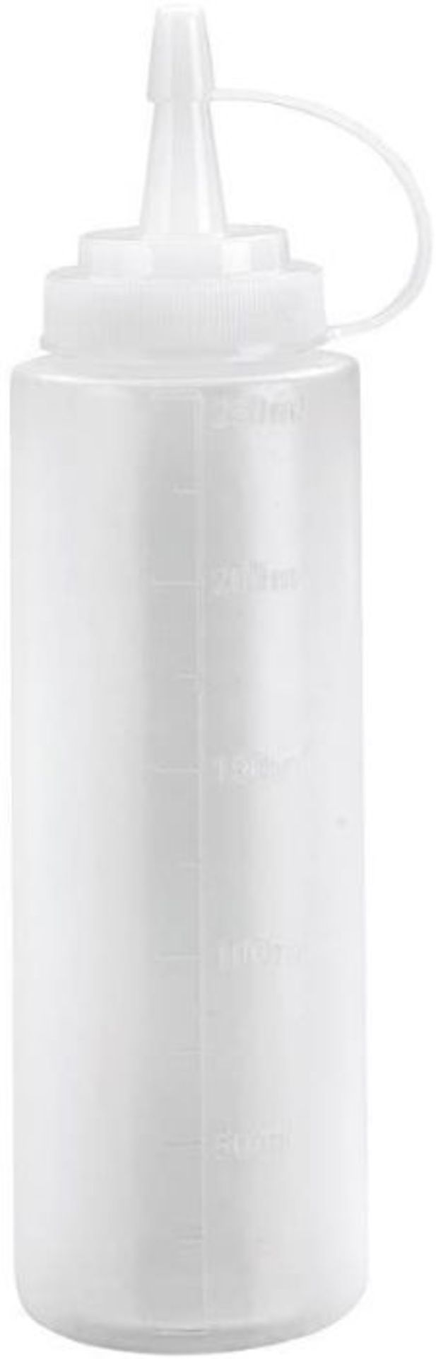 BILI Squeeze Bottle 125 ml of Plastic, White - RRP