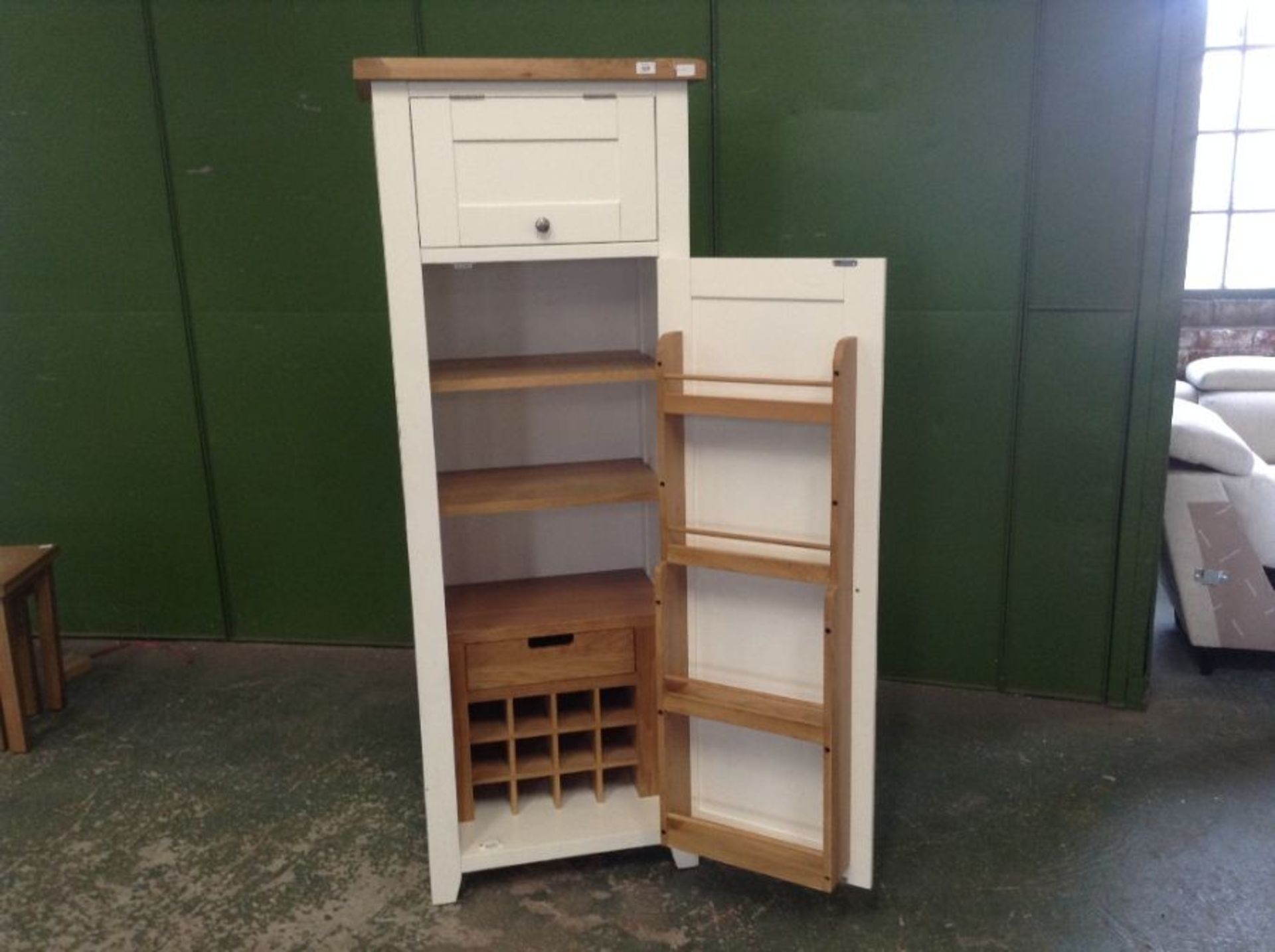 Hampshire White Slim Larder Unit(E/123 -LARS-PWHITE) - Image 2 of 3