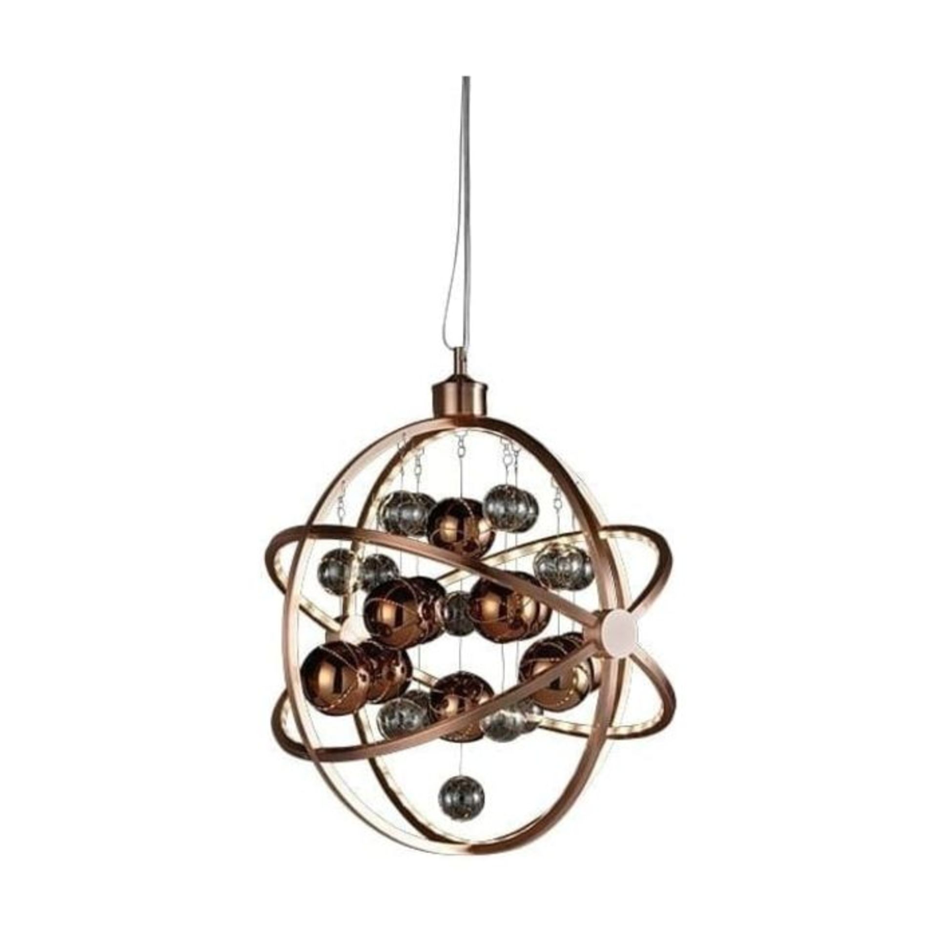 Endon Lighting, Muni 480mm Copper Ceiling Pendant