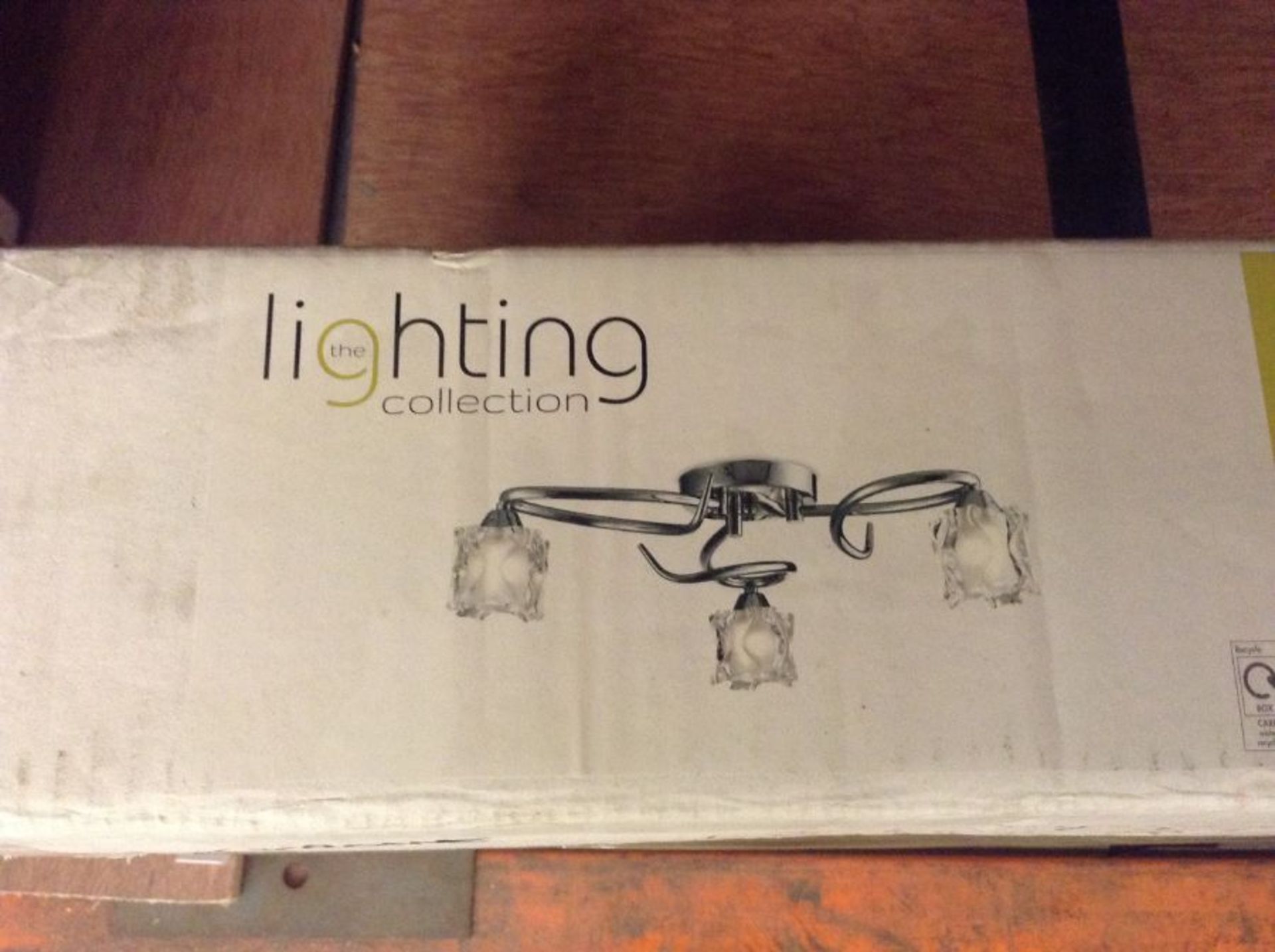 House Additions, 3 Light Semi-Flush Ceiling Light