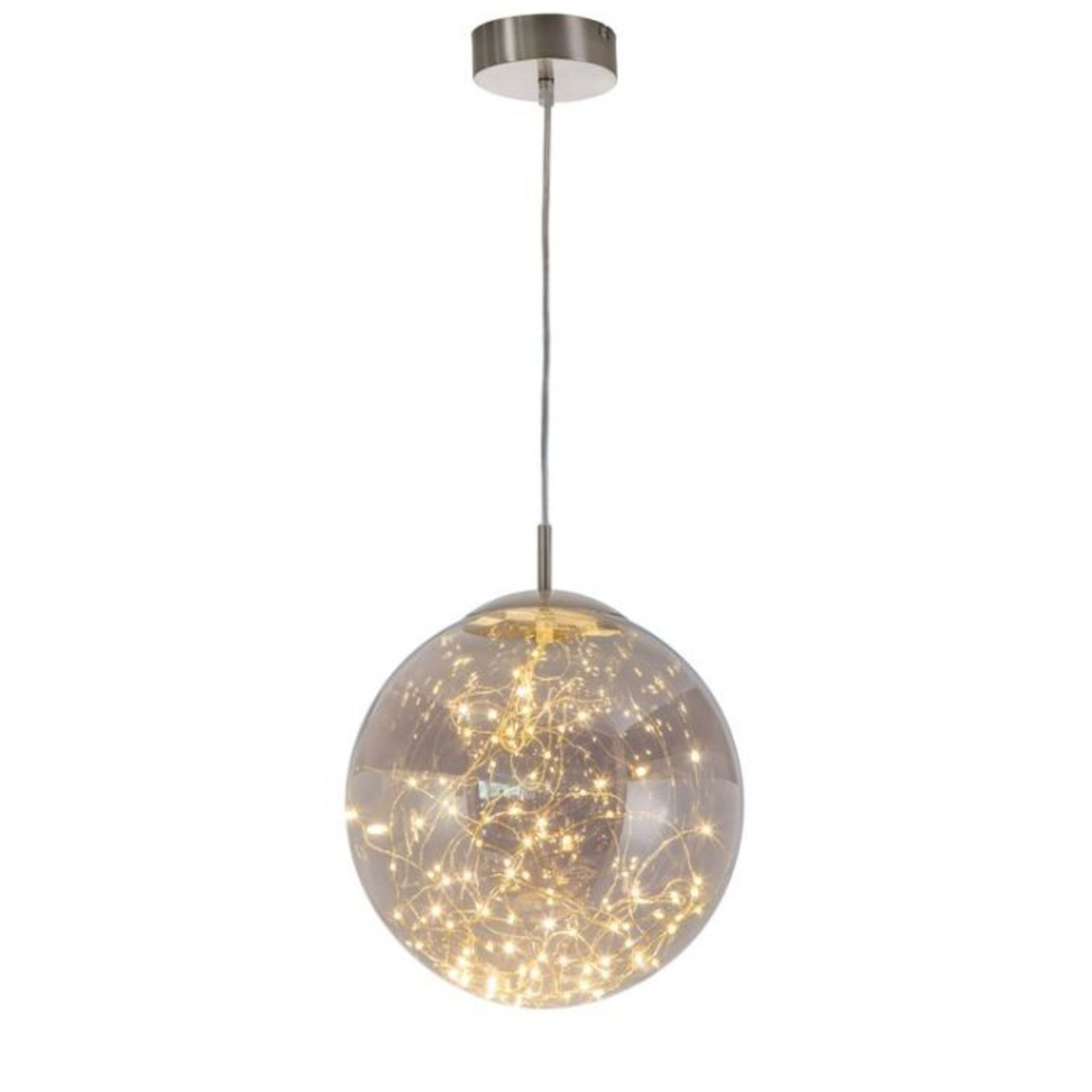 Home Loft Concept Lights 1-Light LED Globe Pendant - RRP £63.83 (HVO14527 - 13406/50)