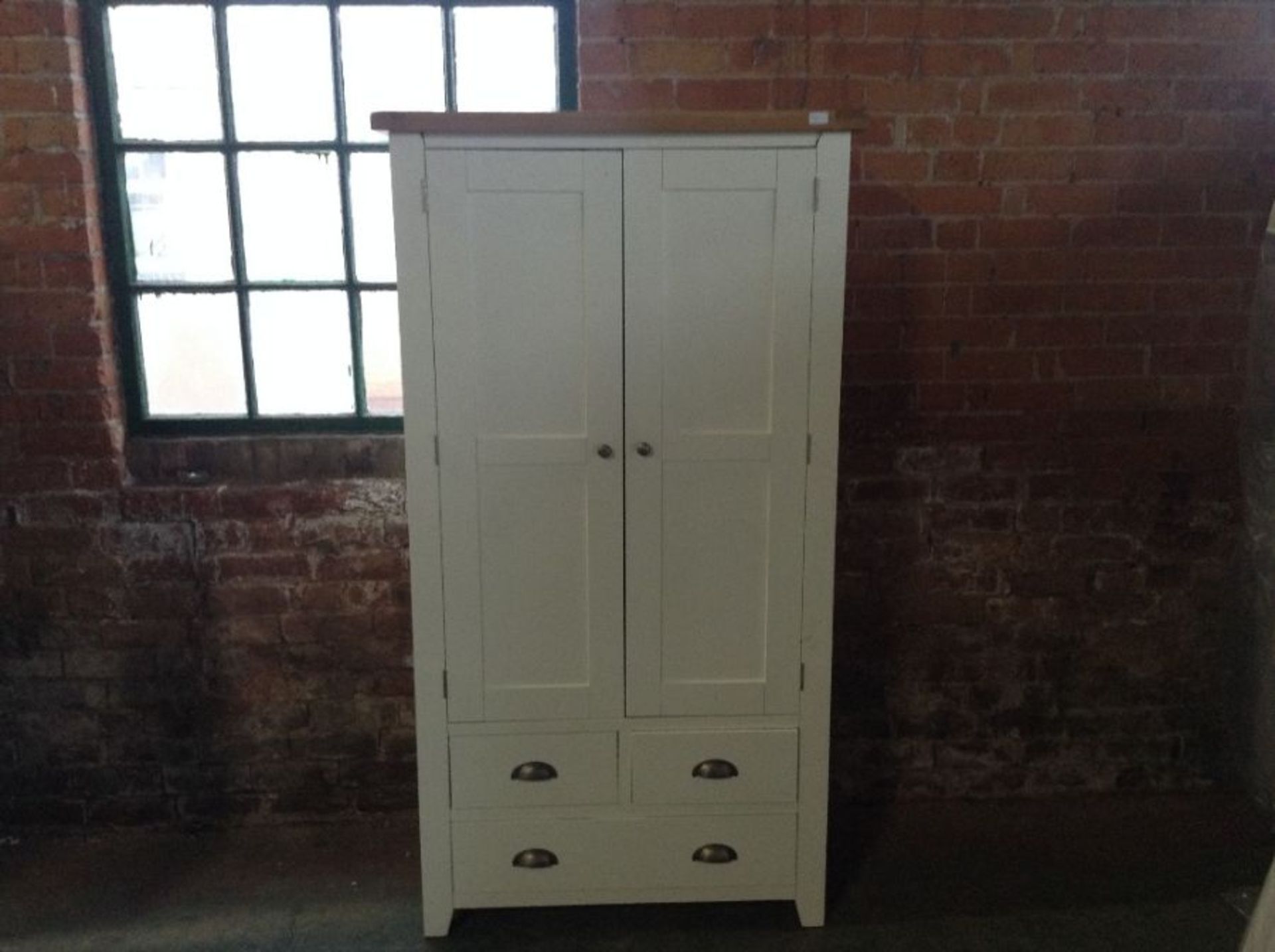 Hampshire White Large Larder Unit (G/96 -LARL-PWHI