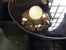 |1x| SWOON GOLD FLUSH DOME CEILING LIGHT | NO CODE