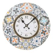 World Menagerie,Abagail 29cm Silent Wall Clock - RRP £29.99(HOKE0686 - 23905/23)