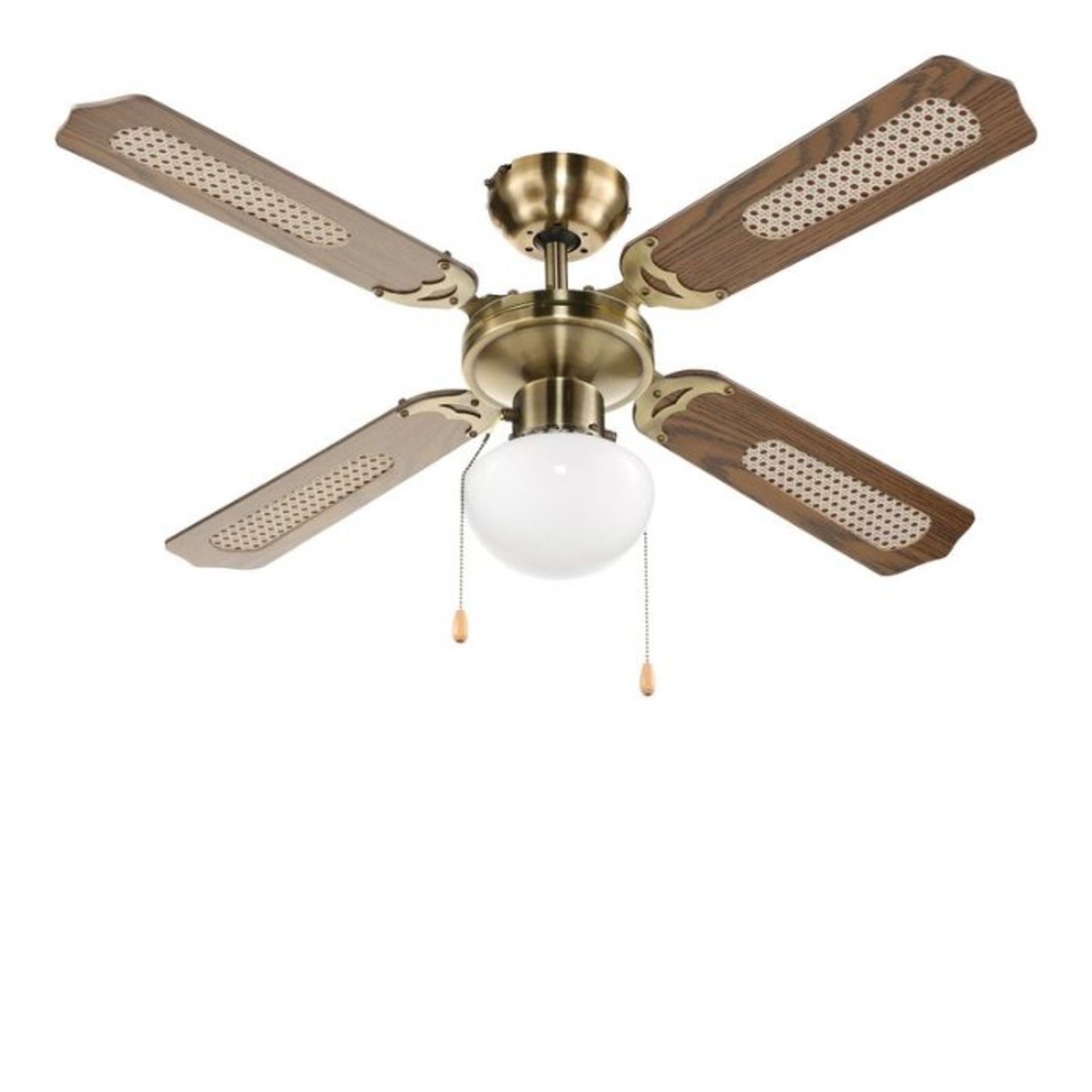 George Oliver,107cm Marisa 4 Blade Ceiling Fan RRP -£78.99 (14449/12 -TIY2092)