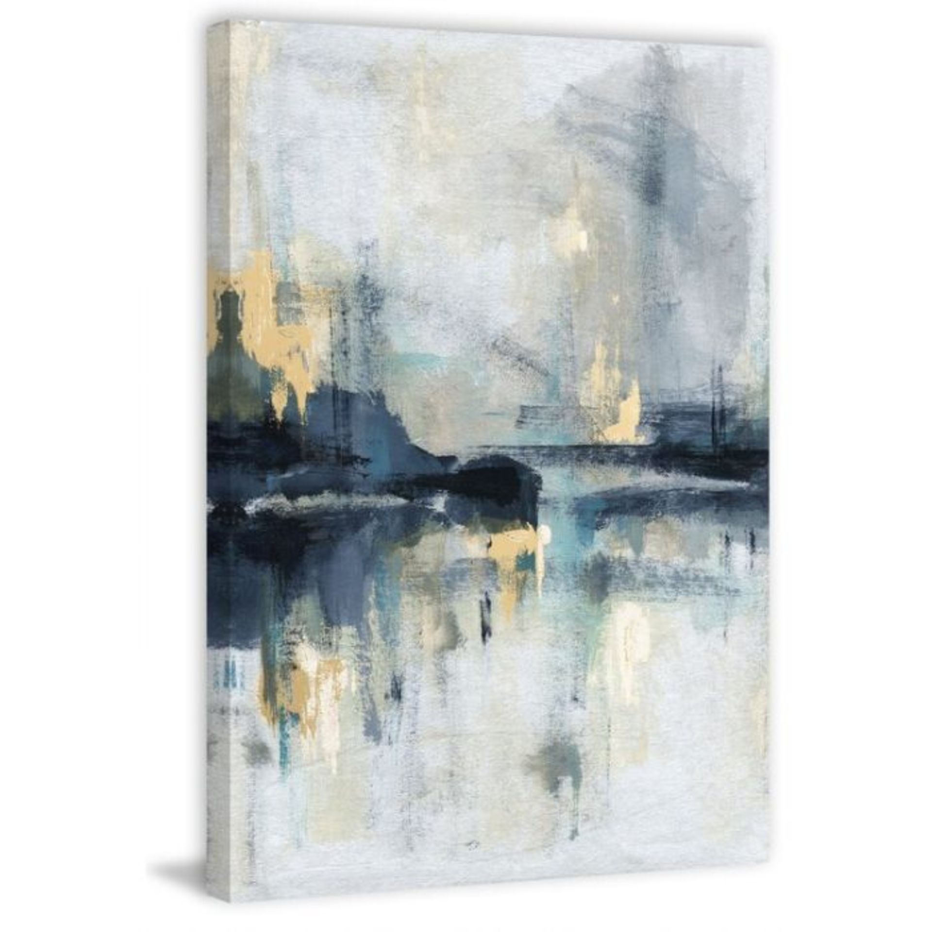 East Urban Home 'Senne Flueve III' Painting on Wrapped Canvas - RRP £199.99 (NCZL1449 - 22538/6)