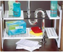 ADDIS Sink Storage, White, 1 PackRRP -£13(AMO030821 - 20 - 15 -LPNWE065088236)