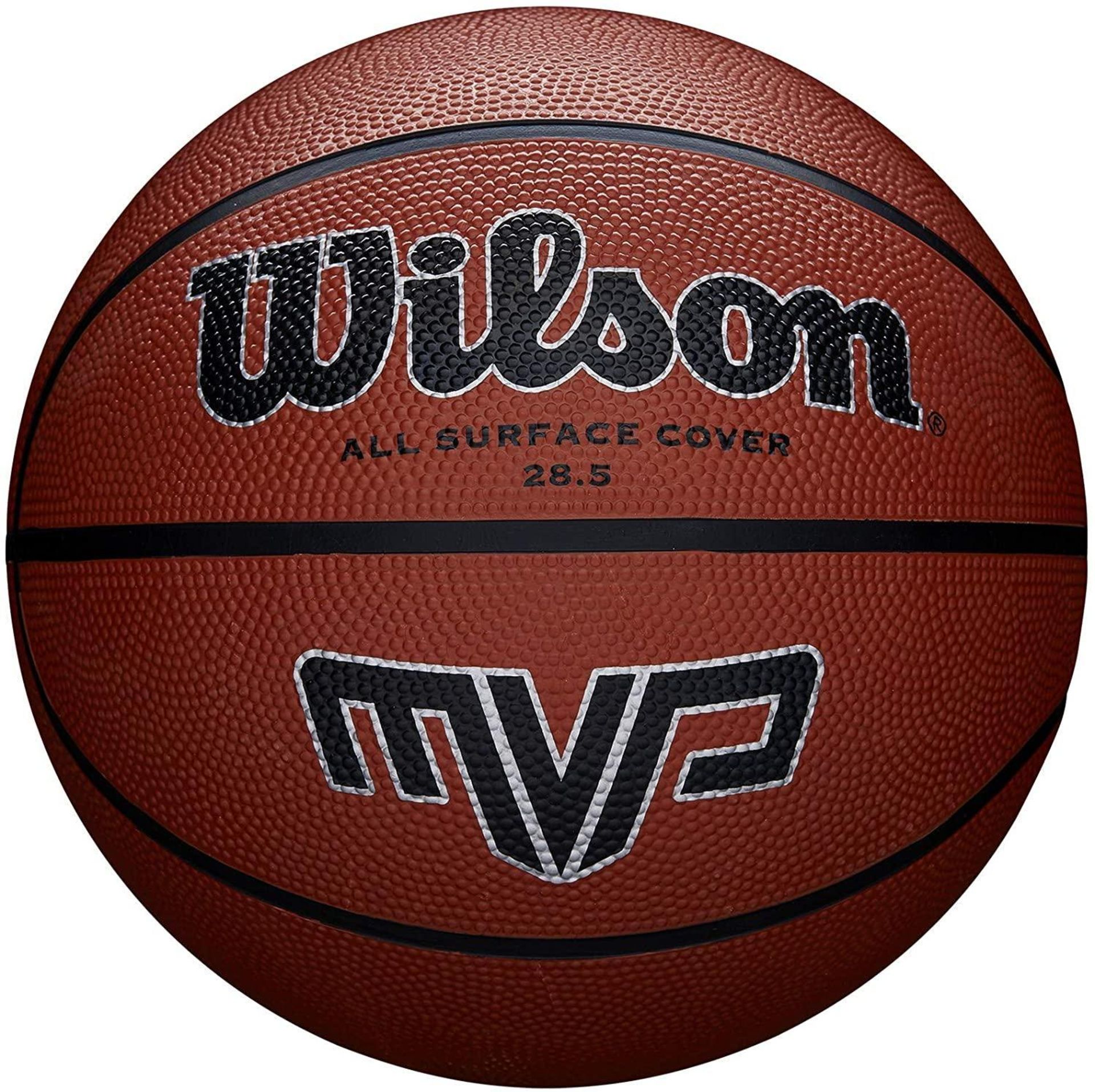 Wilson MVP Outdoor Basketball Rubber in Brown £11.65 RRP