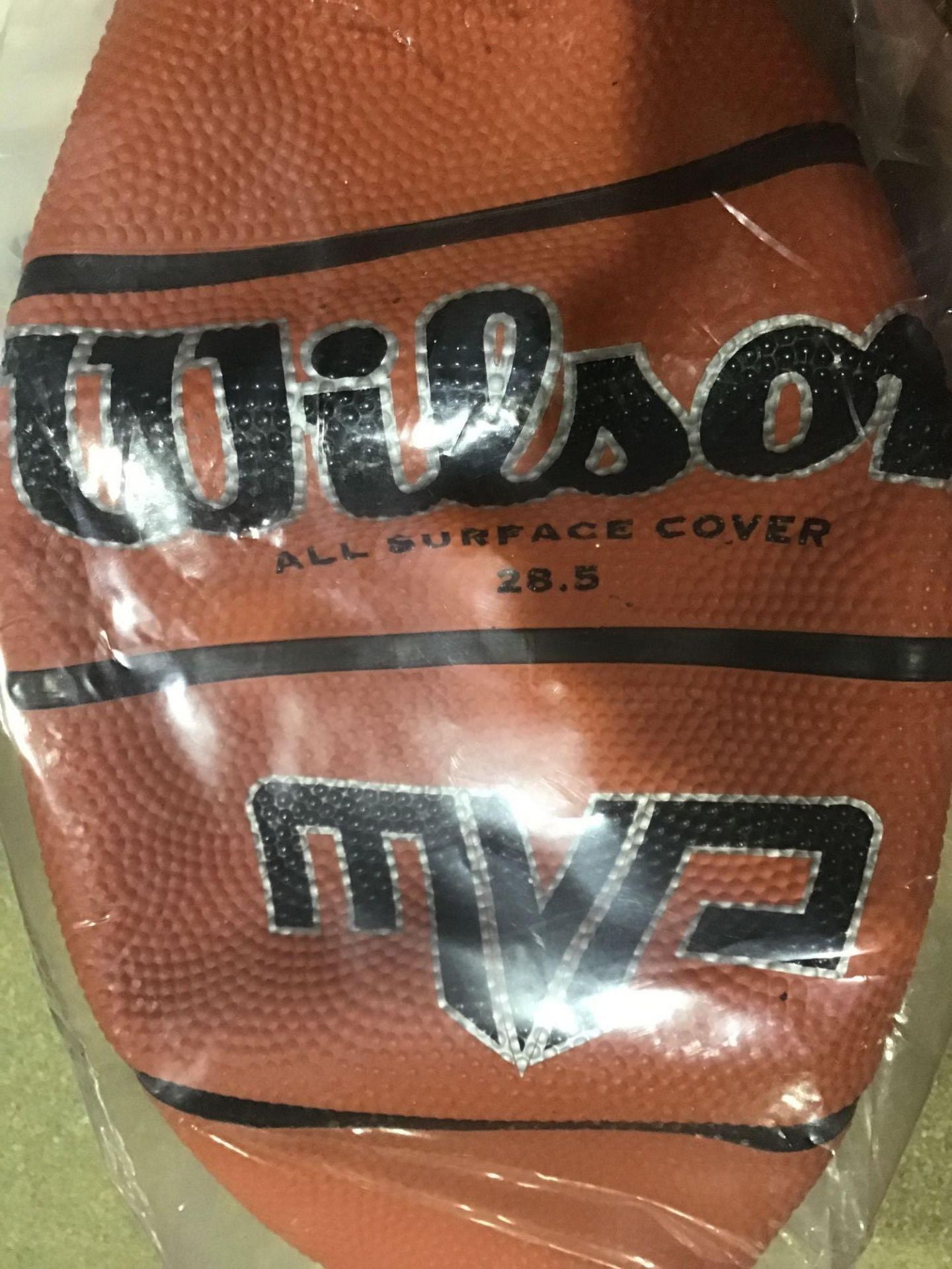 Wilson MVP Outdoor Basketball Rubber in Brown £11.65 RRP - Image 2 of 4