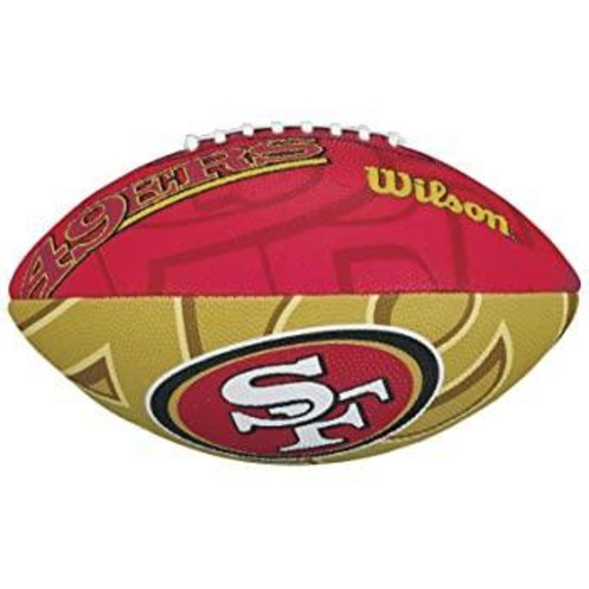 Wilson Unisex-Youth Mini NFL Team Soft Touch American Football